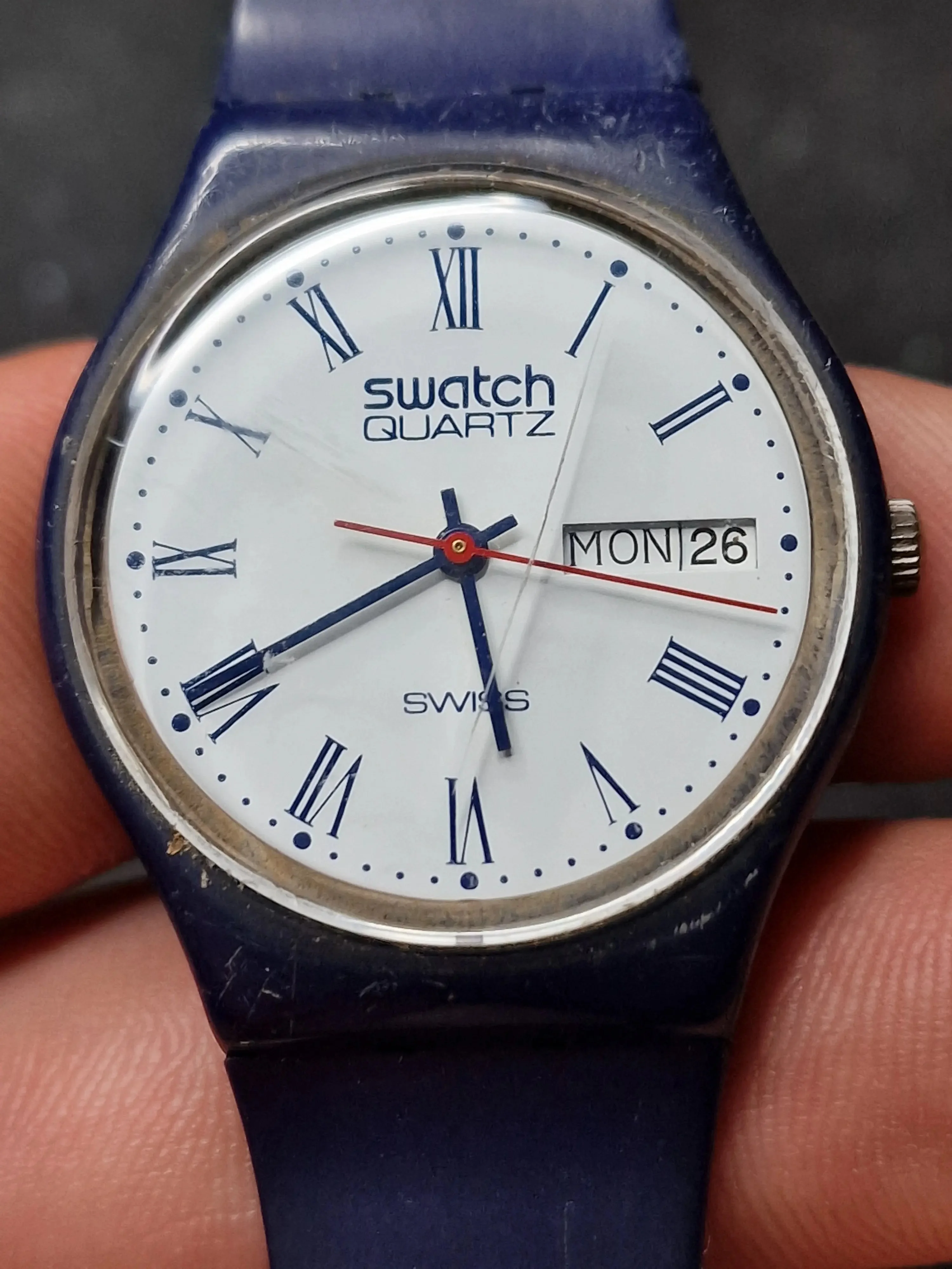 Rare Vintage 1983 Swatch GN701 – Fachhandelslogo WBG 3