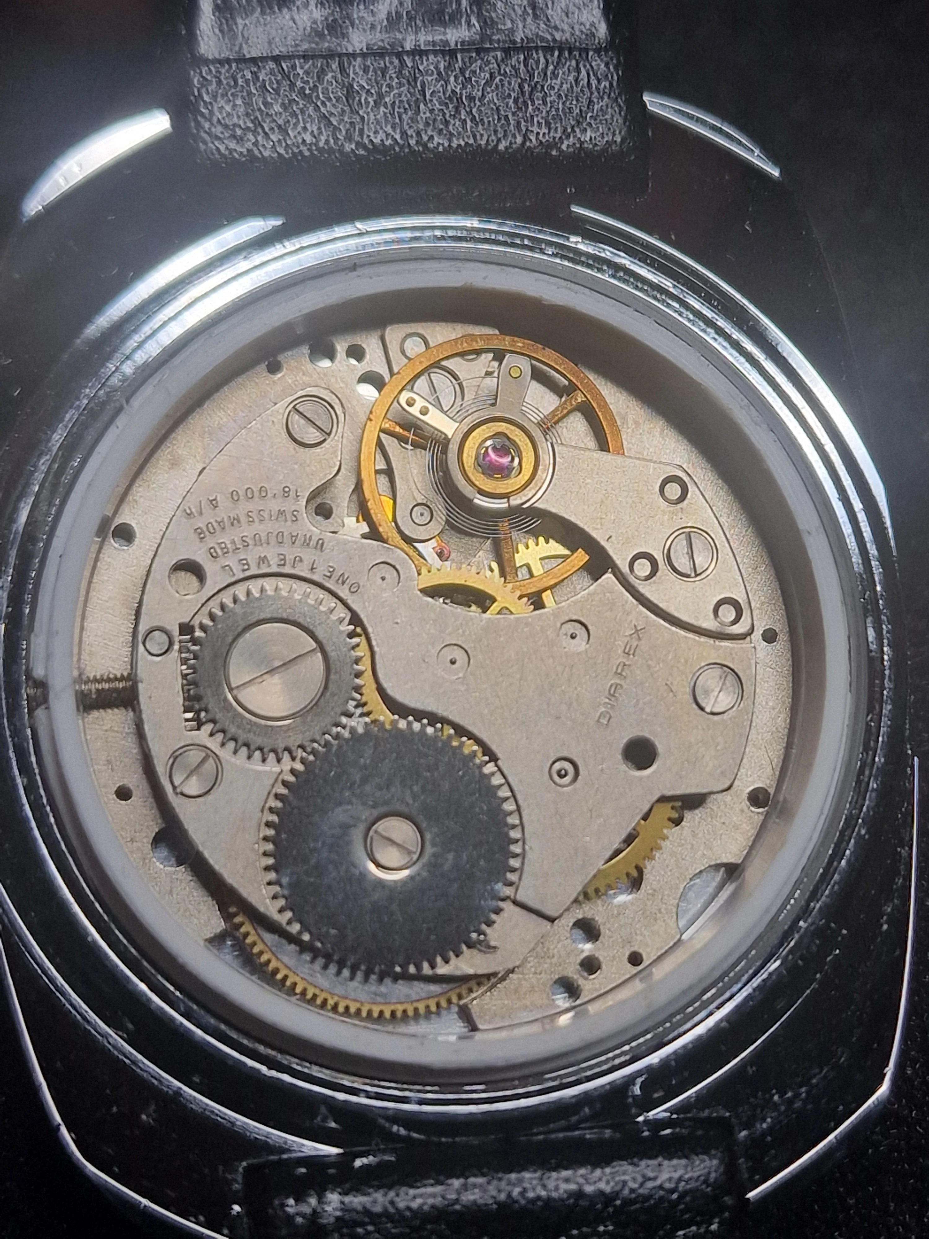 Rare Vintage Erotic Watch – Swiss Made – Hand-Wound – 1970s – Patented Animation - 6