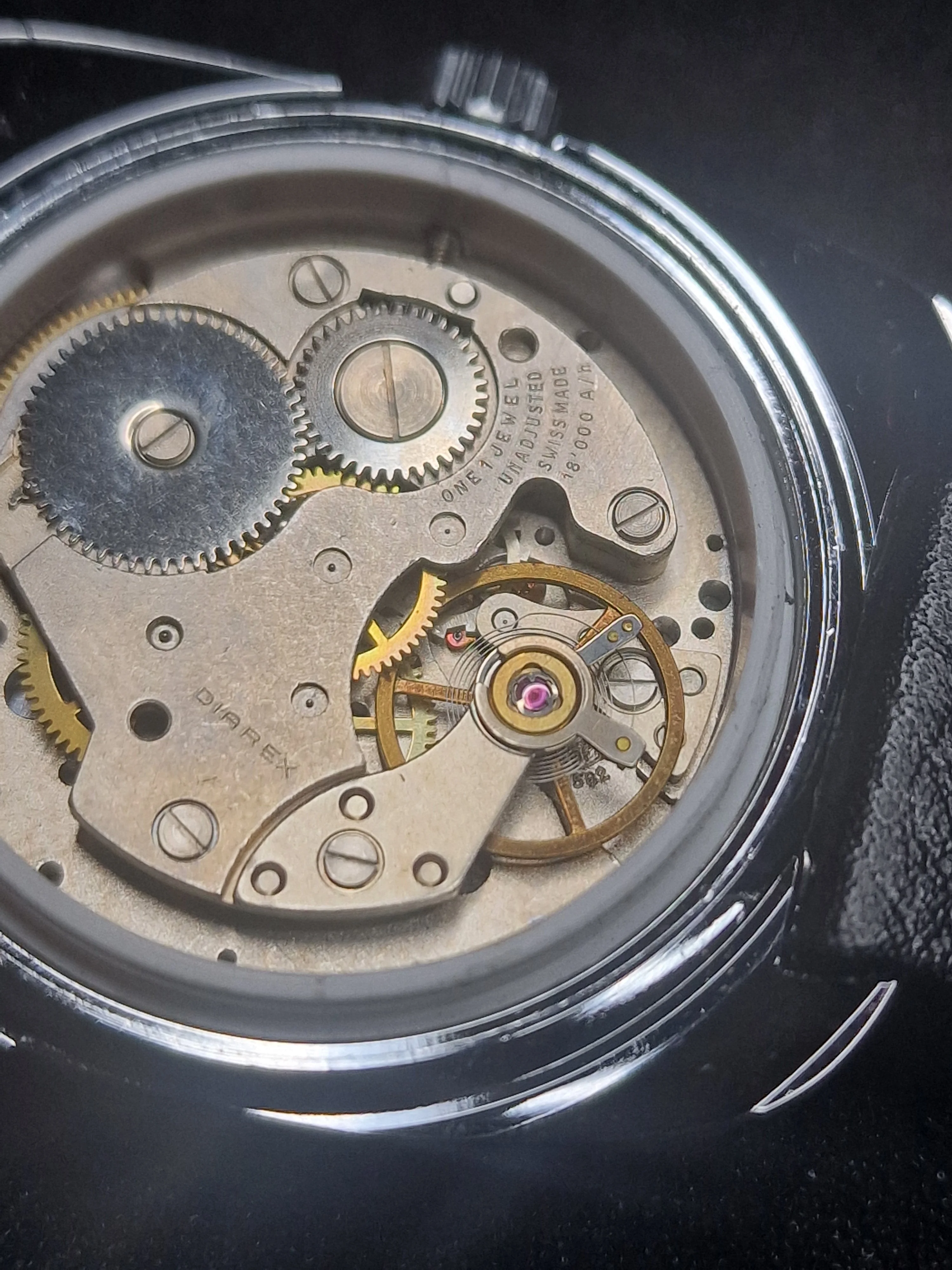 Rare Vintage Erotic Watch – Swiss Made – Hand-Wound – 1970s – Patented Animation - 7