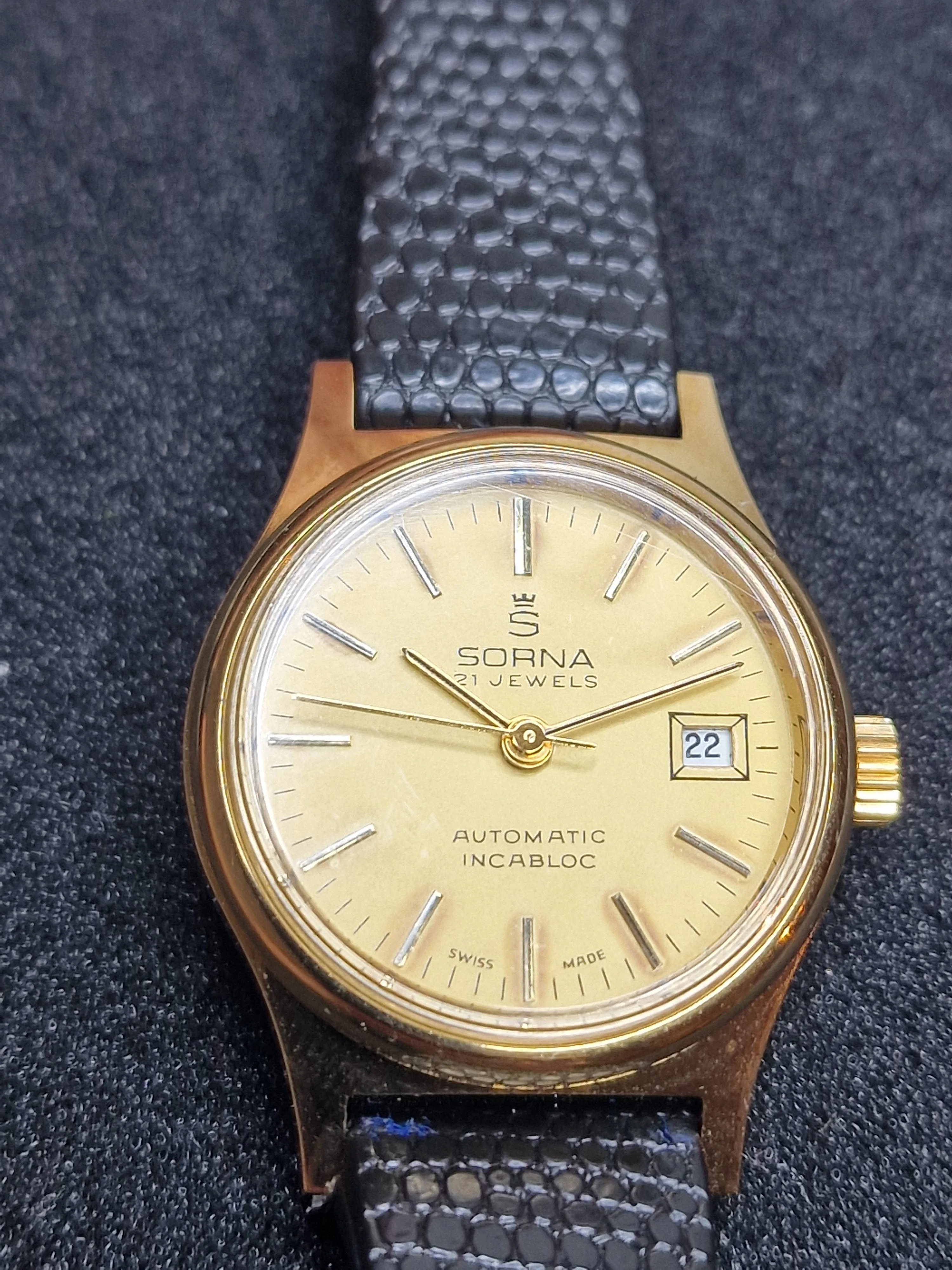 Vintage Ladies’ Watch – SORNA – Automatic – Swiss Made – 1950s–60s – Rare NOS Discovery 4