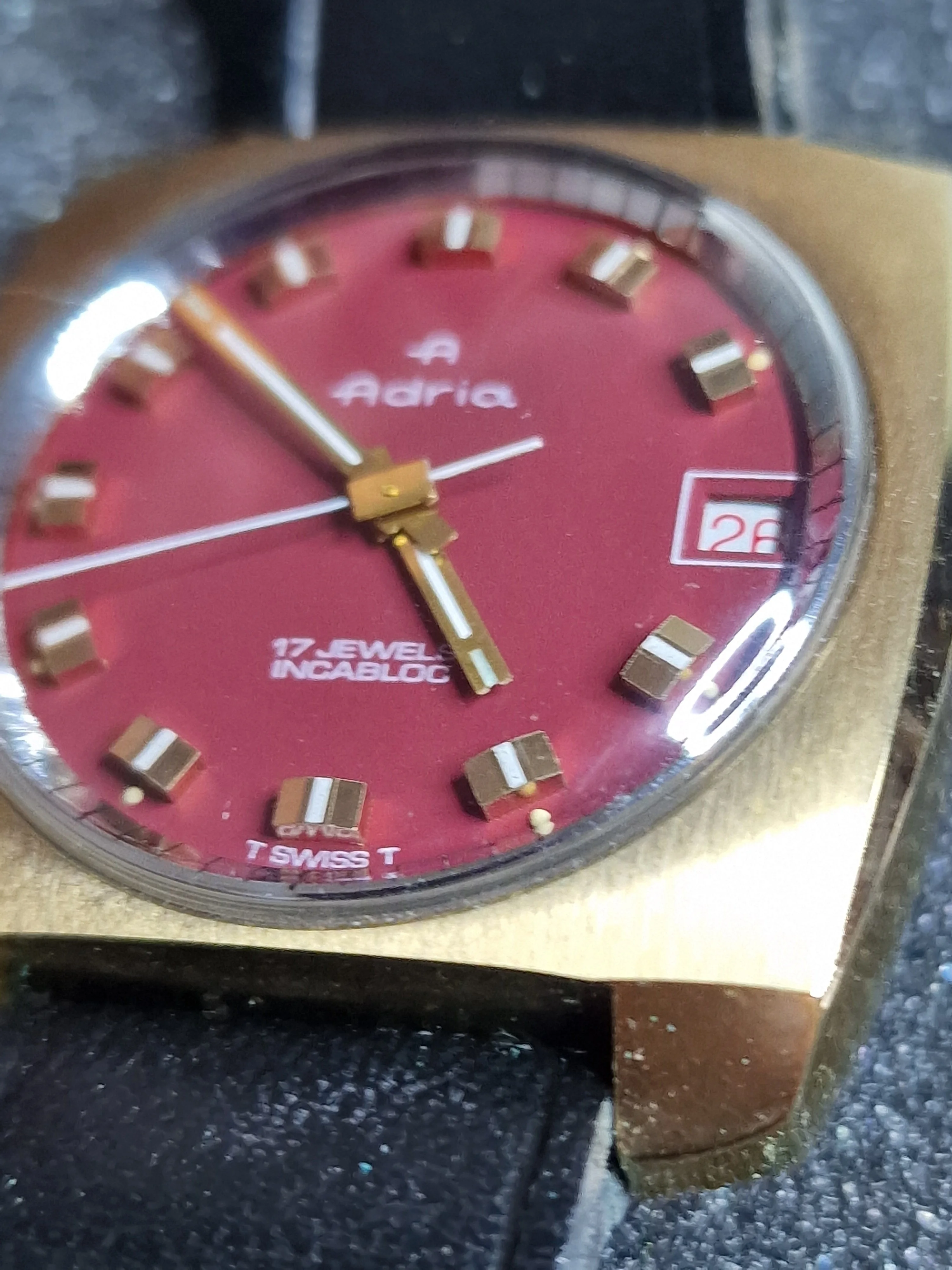 Rare Vintage Watch "ADRIA" – Swiss Made, Hand-Wound, 1960s, Unworn Old Stock 5