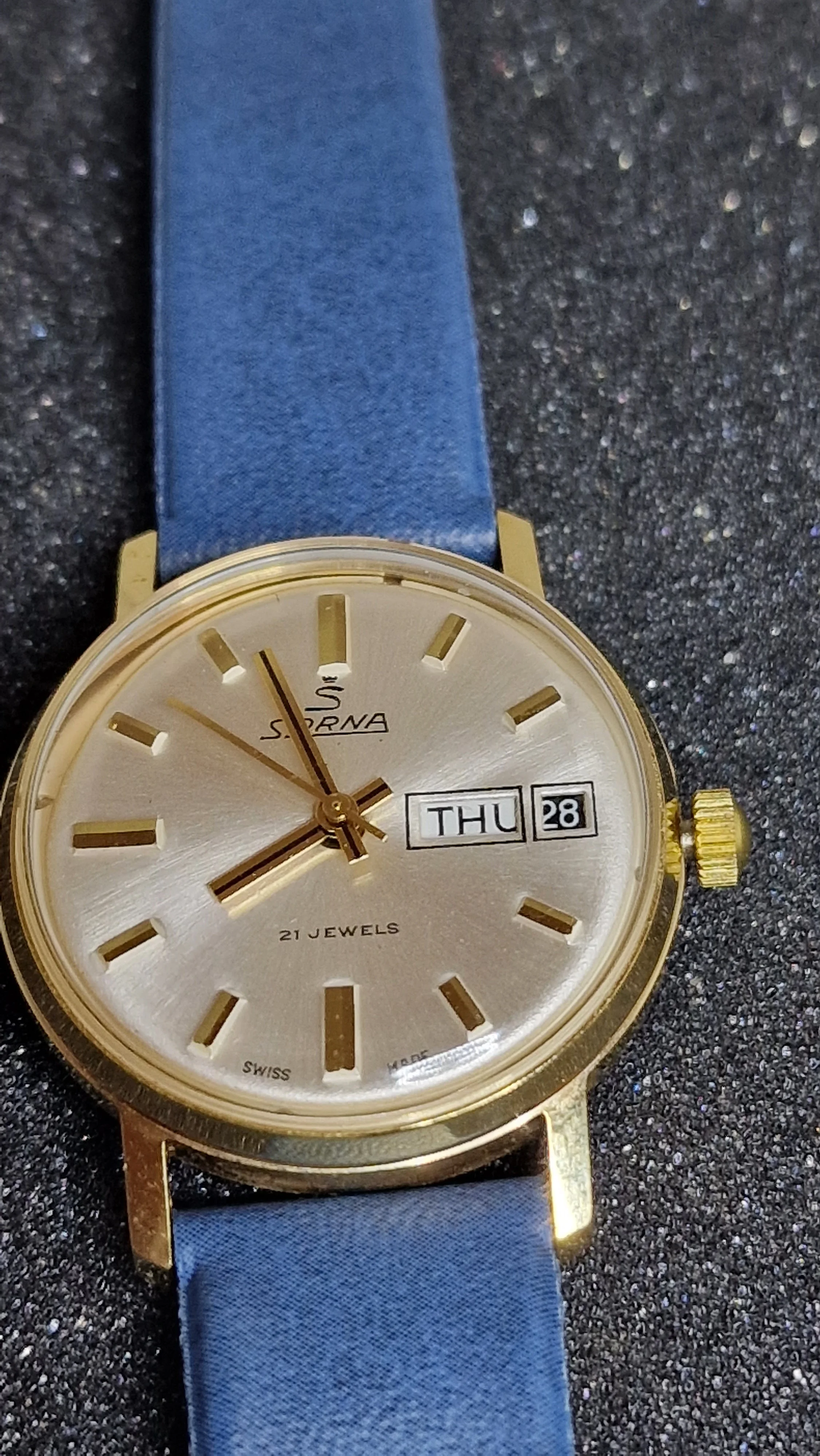 Rare Vintage Watch "SORNA" – Swiss Made, Hand-Wound, 1950s/60s, Unworn Old Stock 8