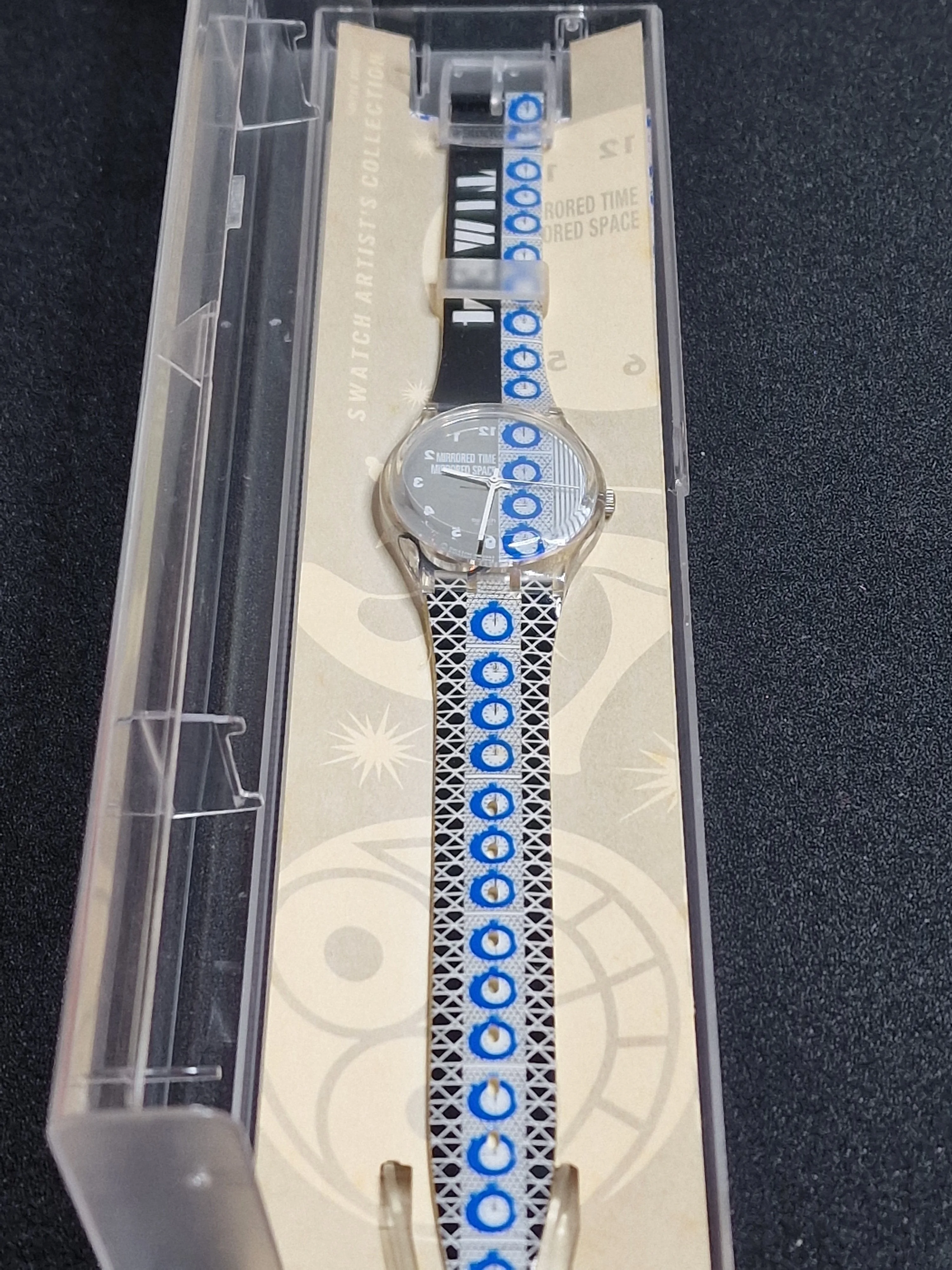Swatch Special Artist GK271 "TIME 4" by Laura Grisi (1997) – New & Unworn – Limited Edition 🎨🕒 2