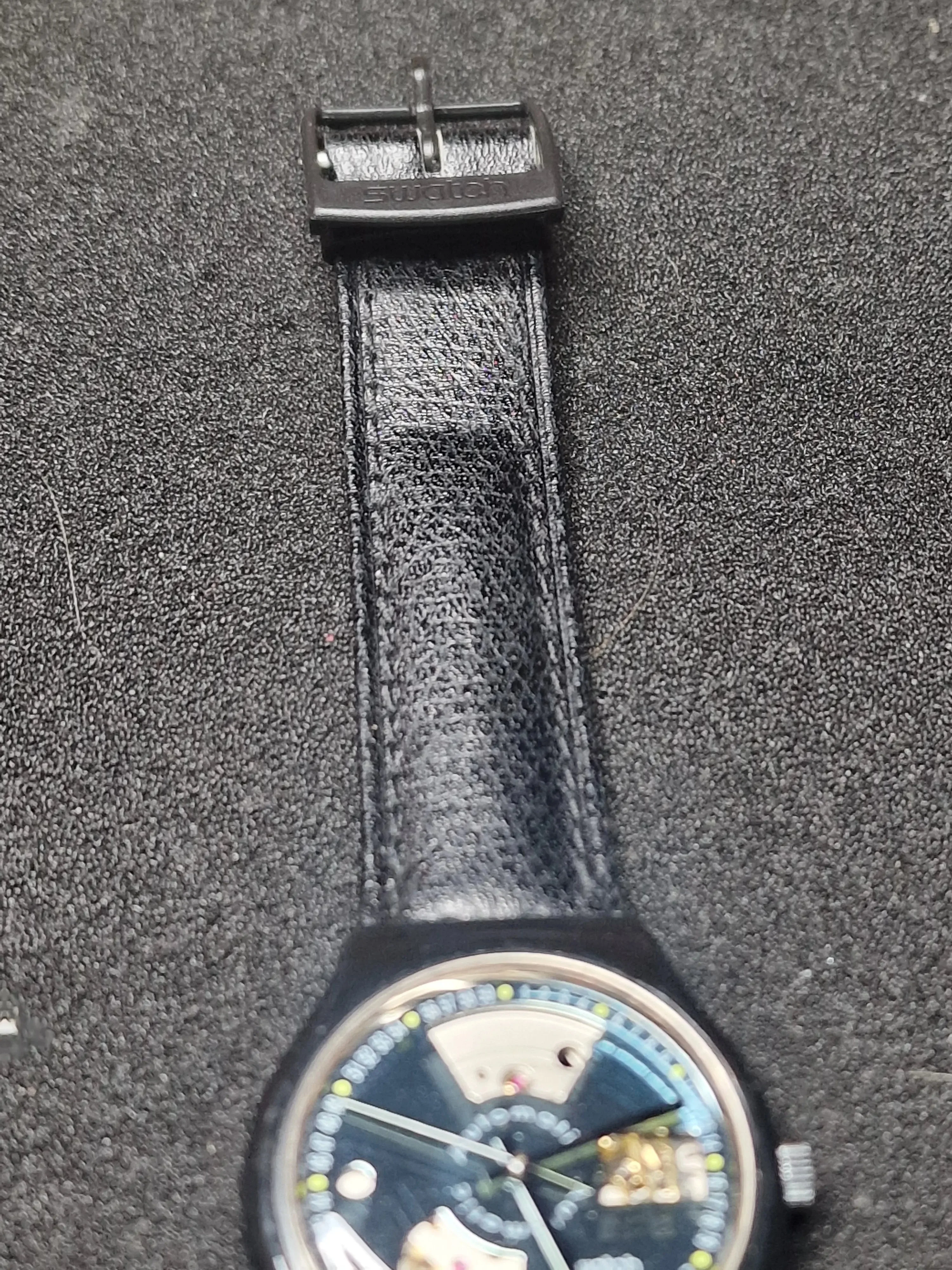 Swatch Automatic SAB100 "Black Motion" (1991) – Rare Early Automatic 10