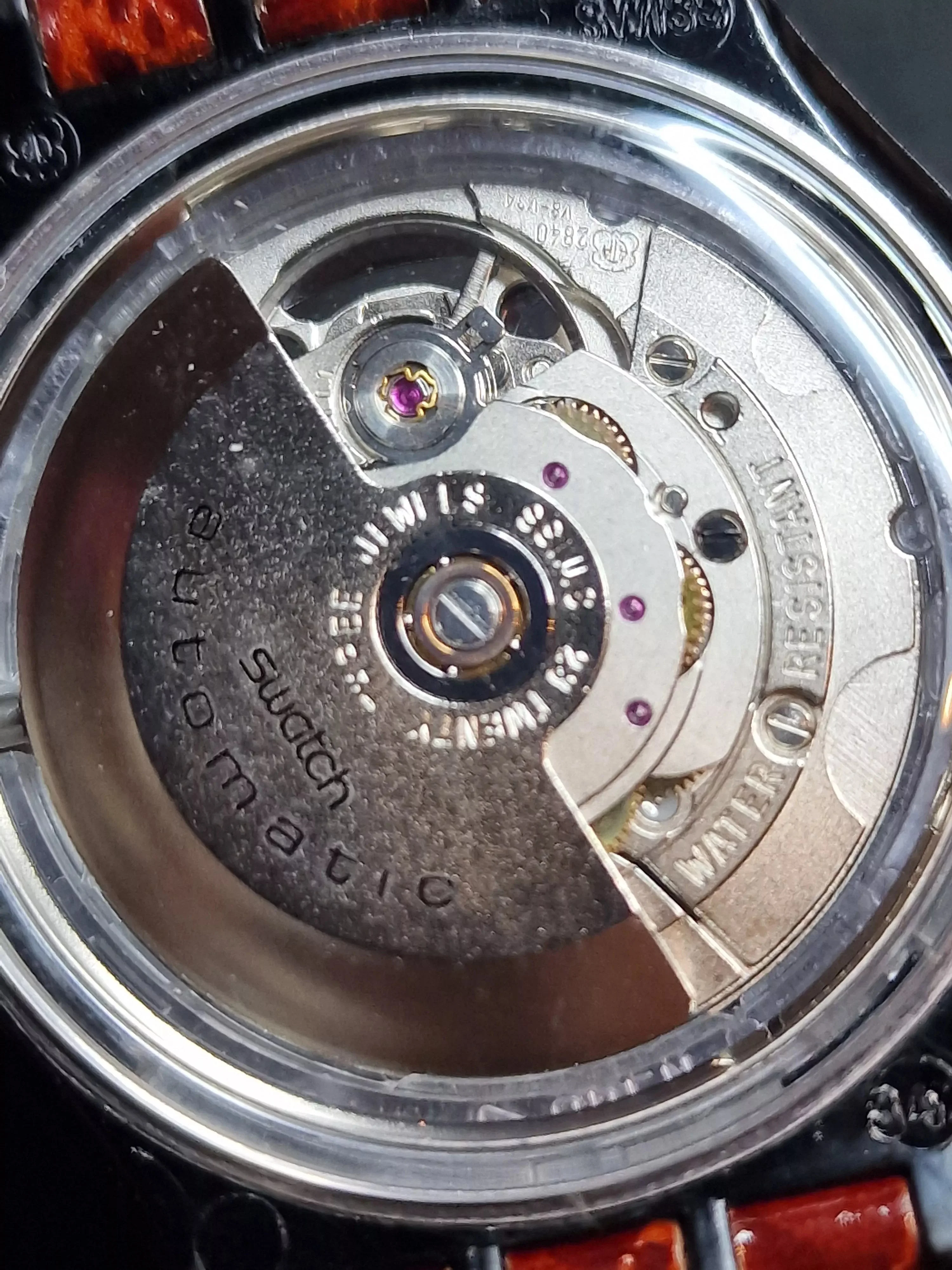 Swatch Automatic SAB102 "Black Circles" (1993) – Vintage Skeleton 9