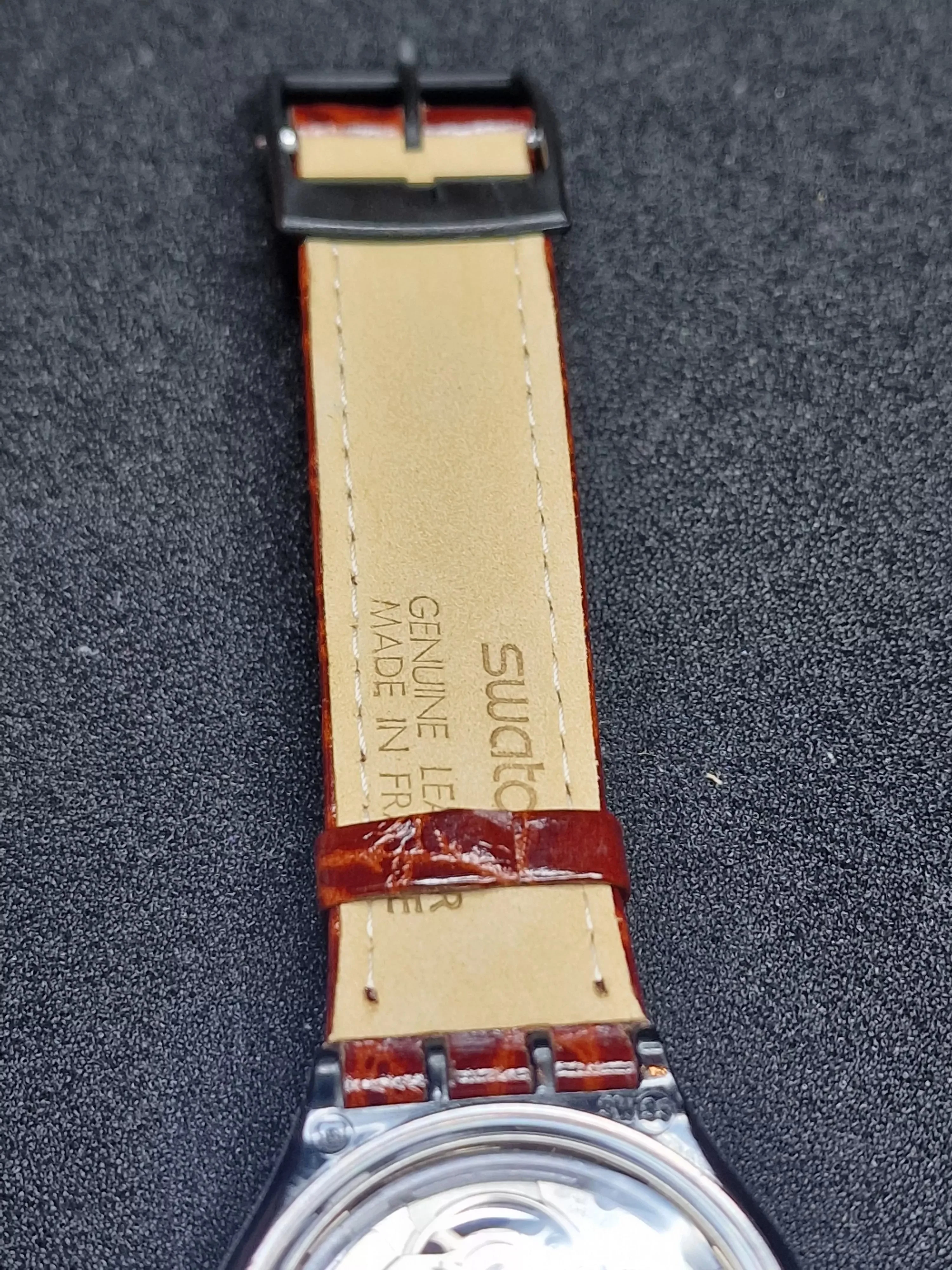 Swatch Automatic SAB102 "Black Circles" (1993) – Vintage Skeleton 14