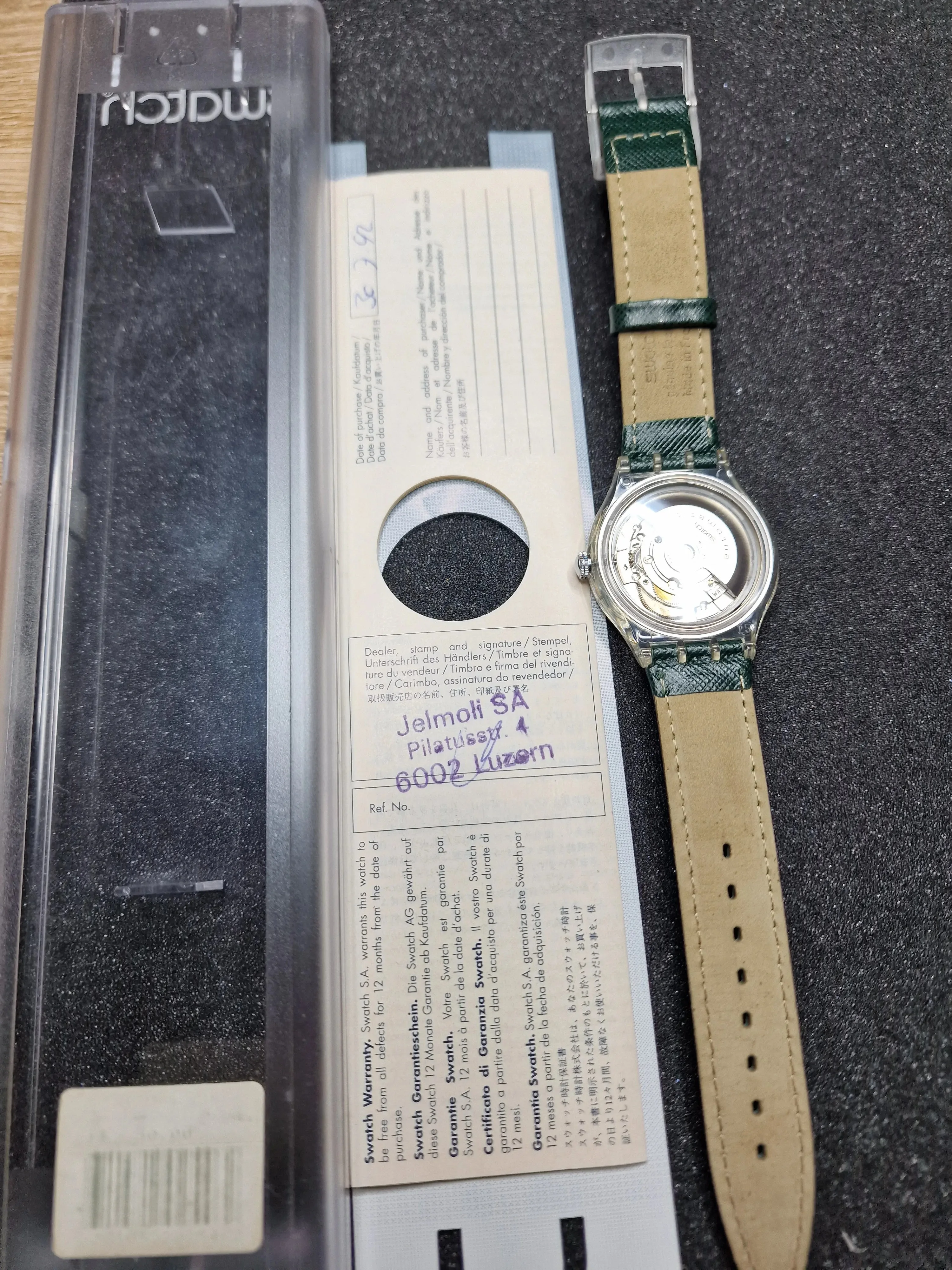 ⏱ Swatch Automatic SAK100 „Francois“ (1992) – Rare Collectible 3