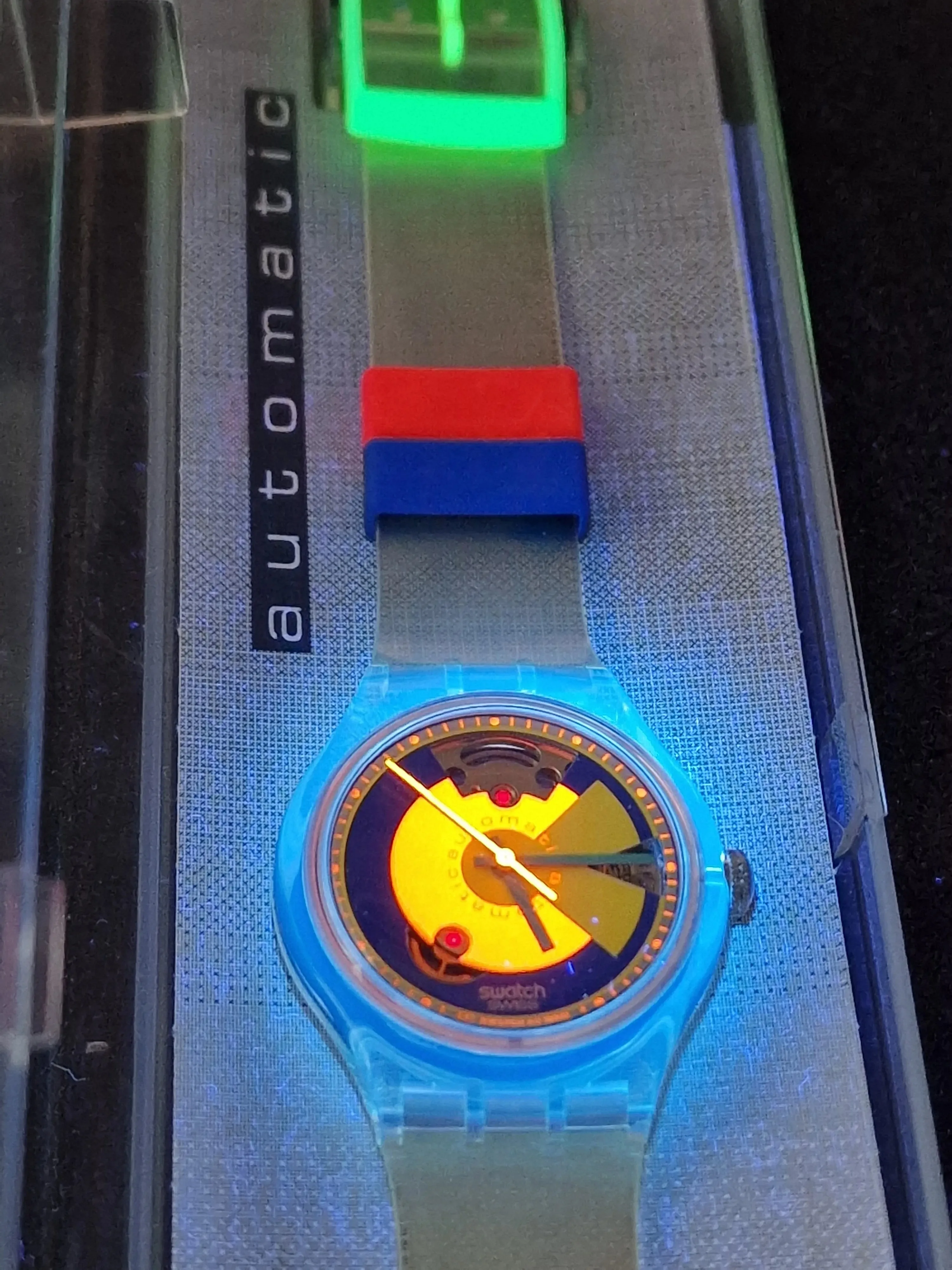 Swatch Automatic SAK109 "Happy Wheels" (1992) – Rare Collectible 2