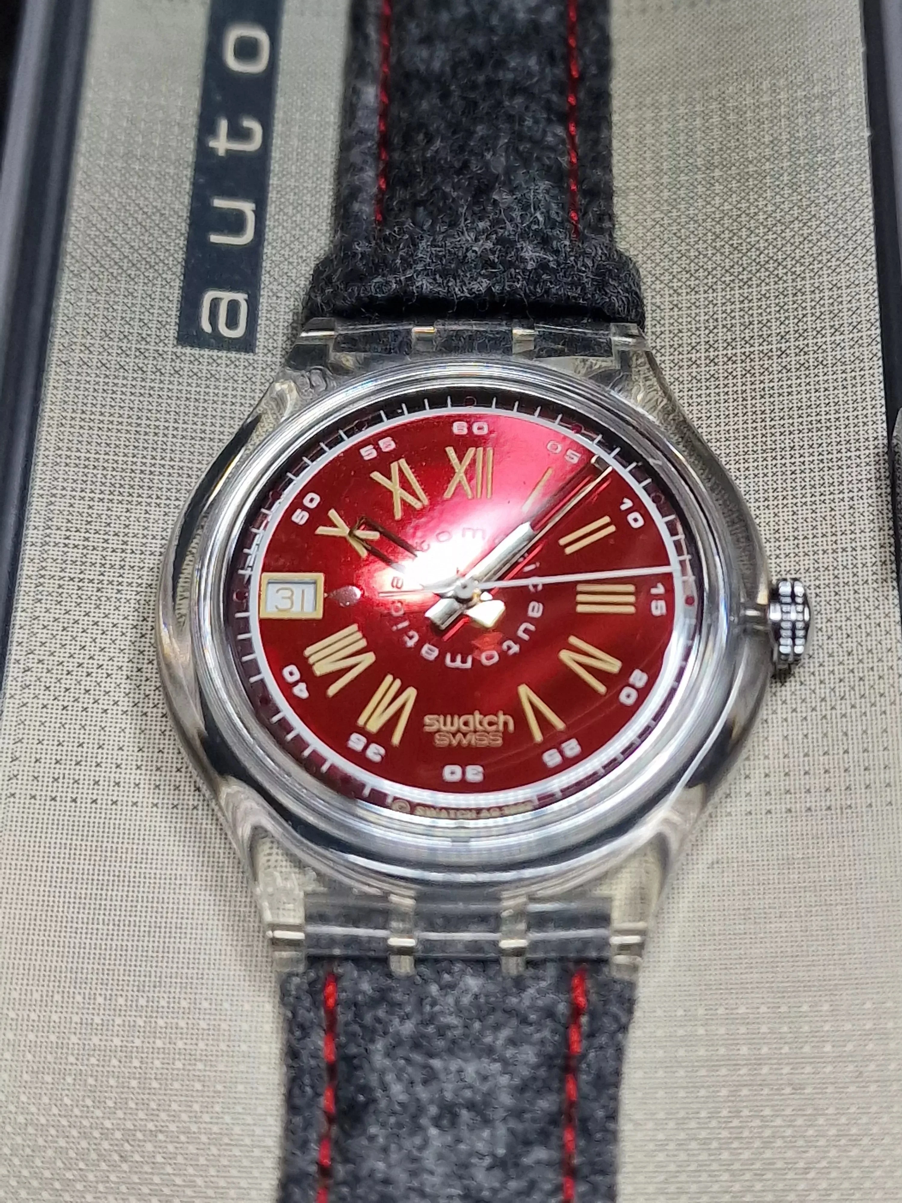 Swatch Automatic SAK400 "Graue Hütte" (1993) – Rare Vintage 3