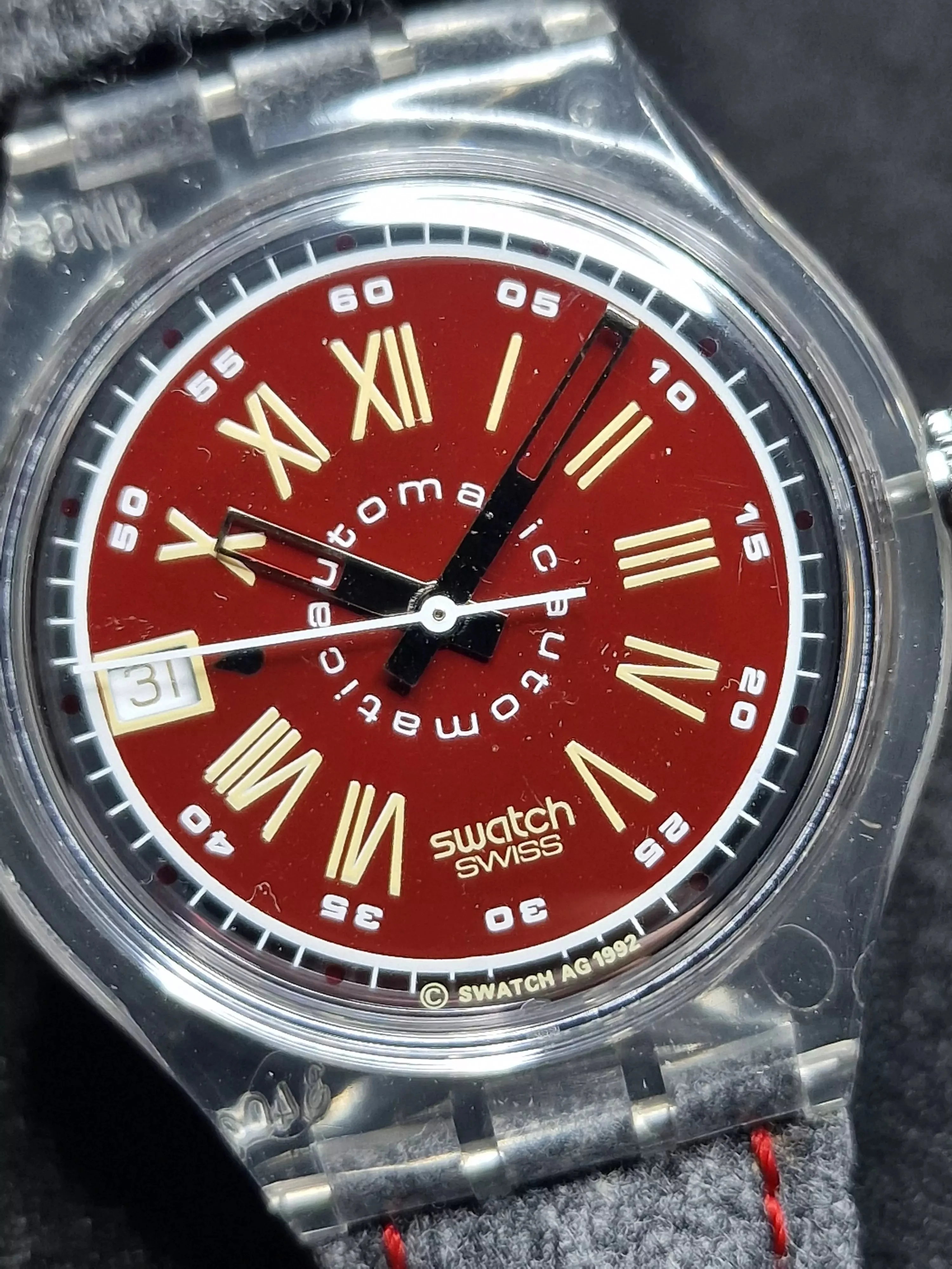 Swatch Automatic SAK400 "Graue Hütte" (1993) – Rare Vintage 5
