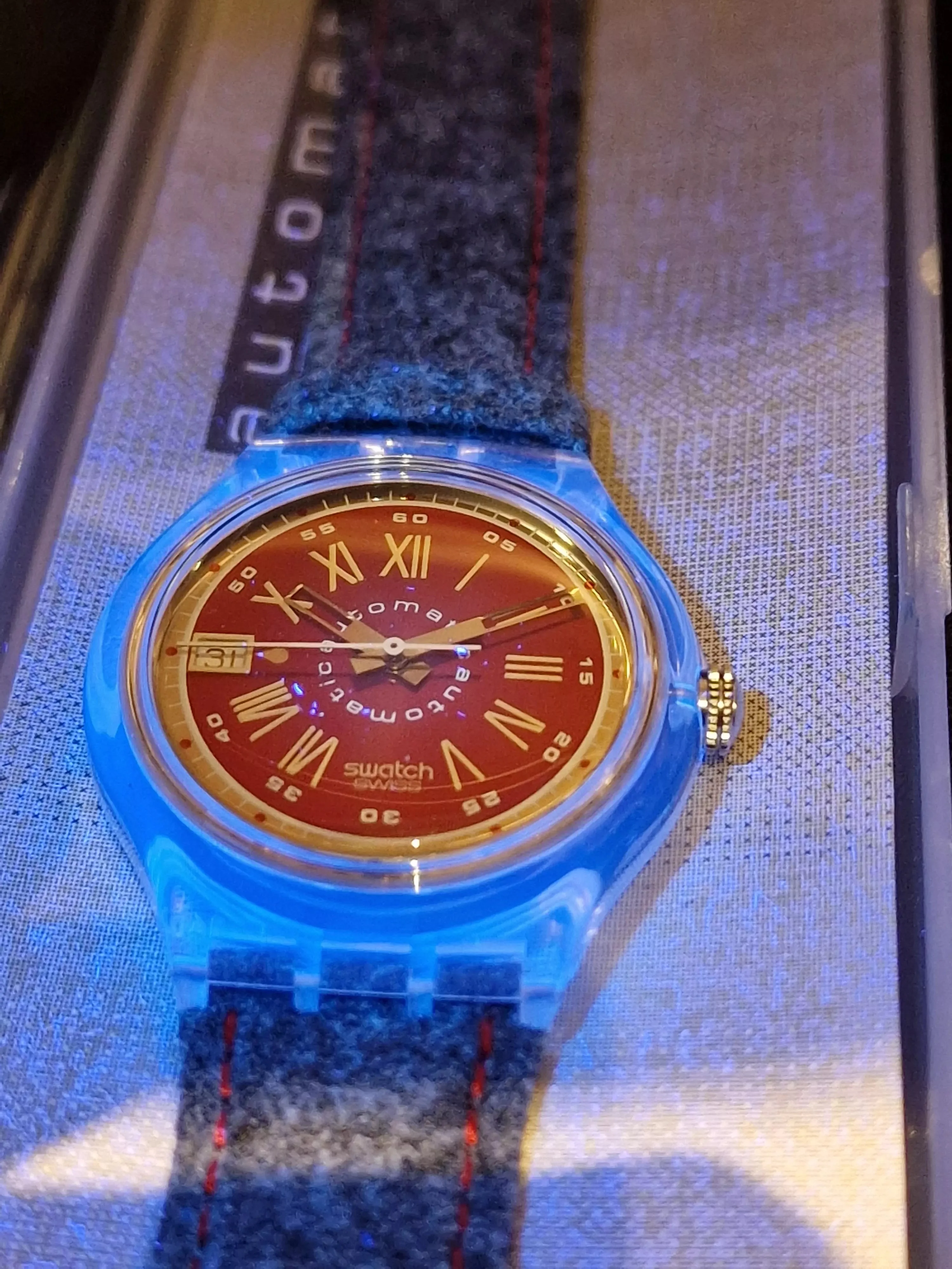 Swatch Automatic SAK400 "Graue Hütte" (1993) – Rare Vintage 16