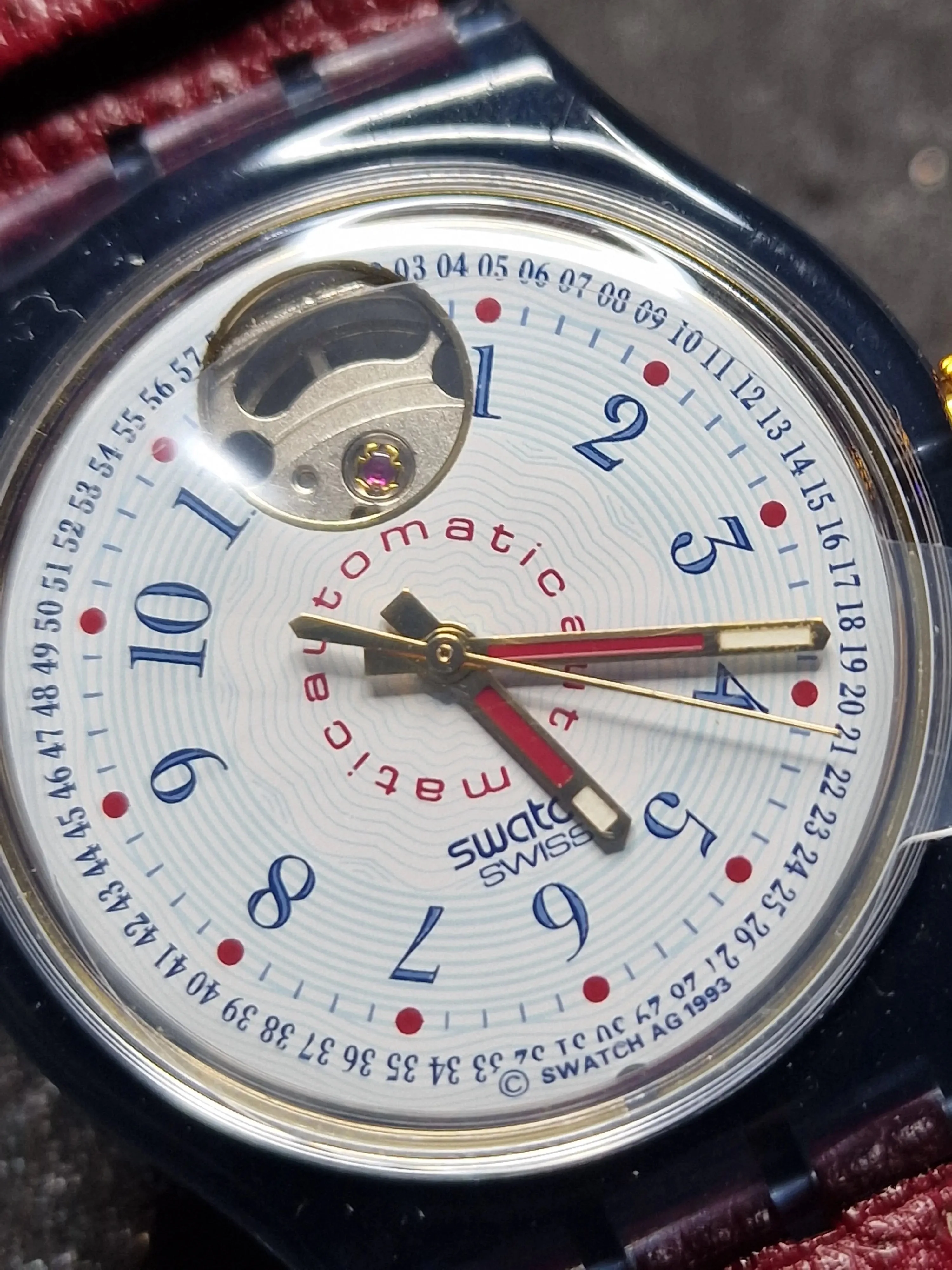 Swatch Automatic SAM103 "Classic Cheddar" (1993) ⏱ 4