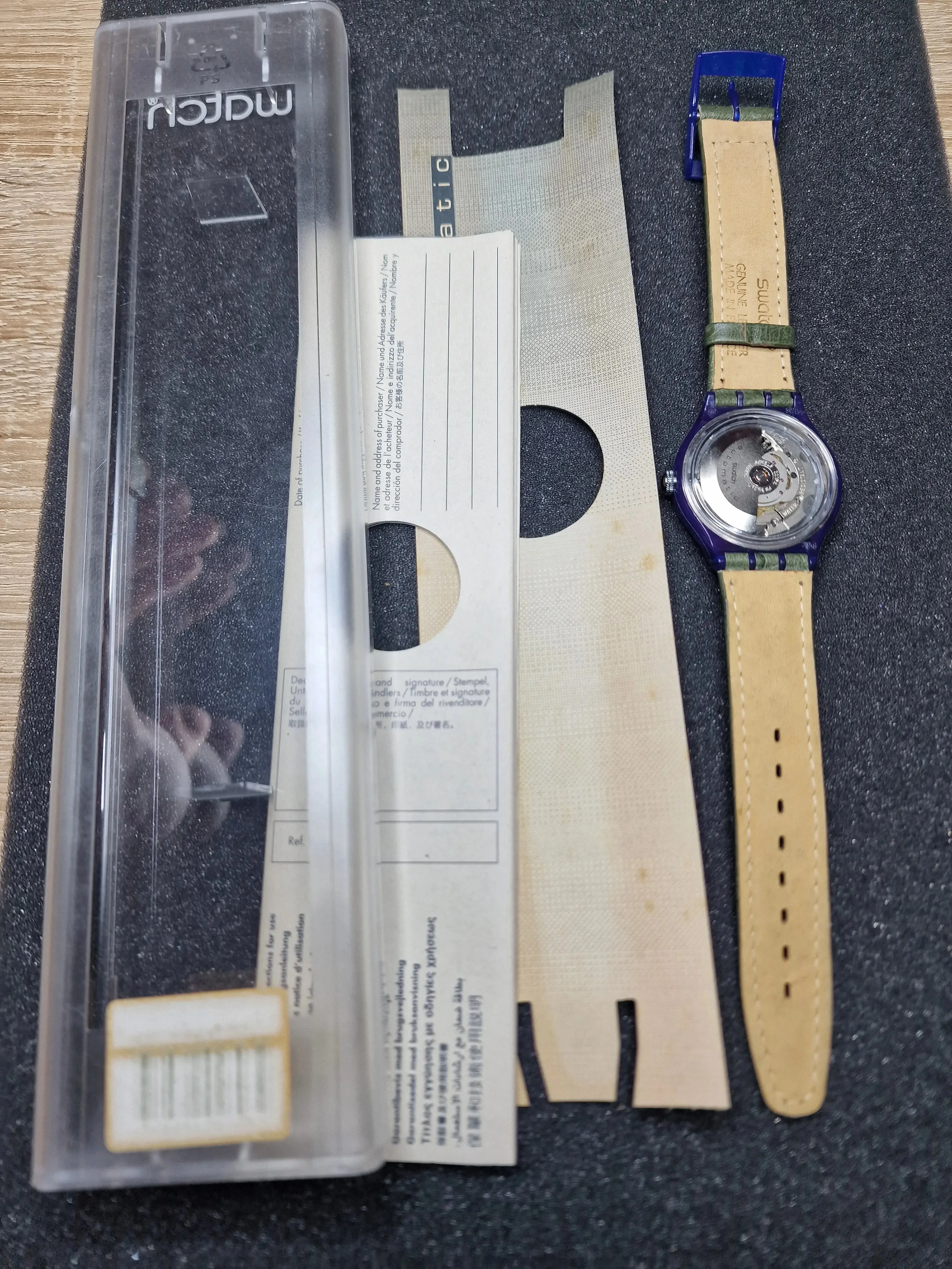 Swatch Automatic SAN102 “Baeru” – 1992 Vintage 3