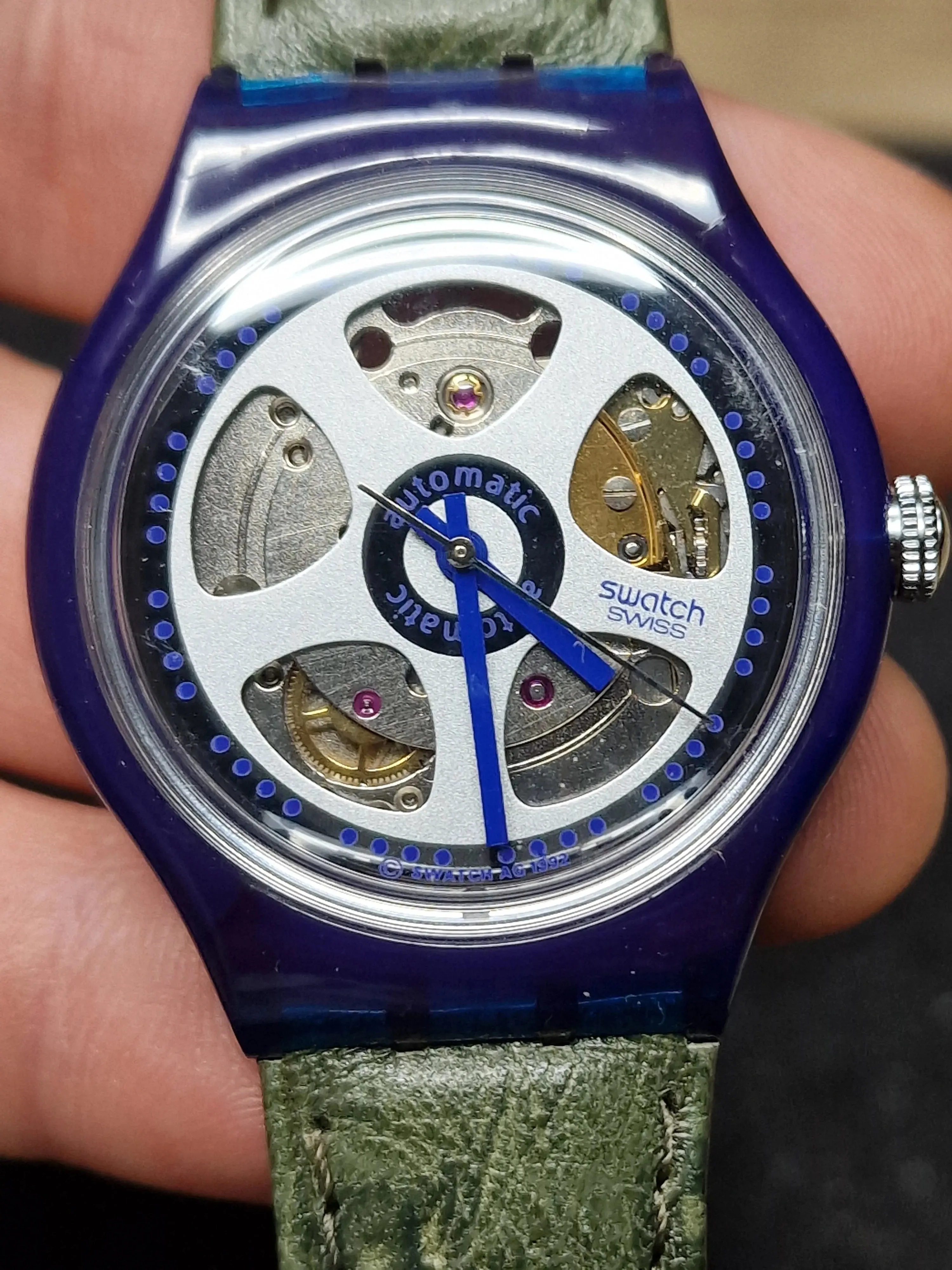 Swatch Automatic SAN102 “Baeru” – 1992 Vintage 4