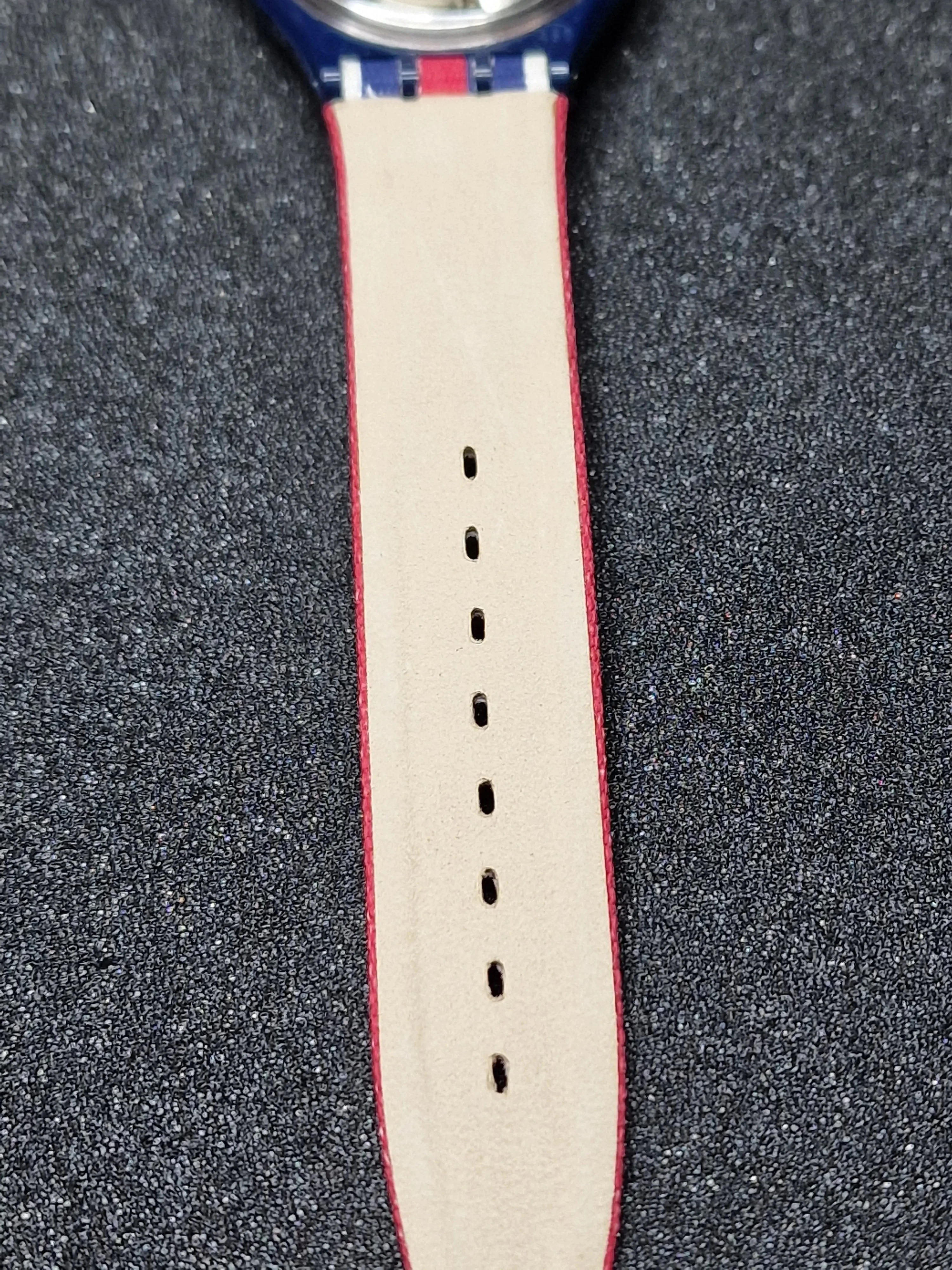 Swatch Automatic SAN105 "Time & Stripes" – 1994 🇺🇸⏱ 11
