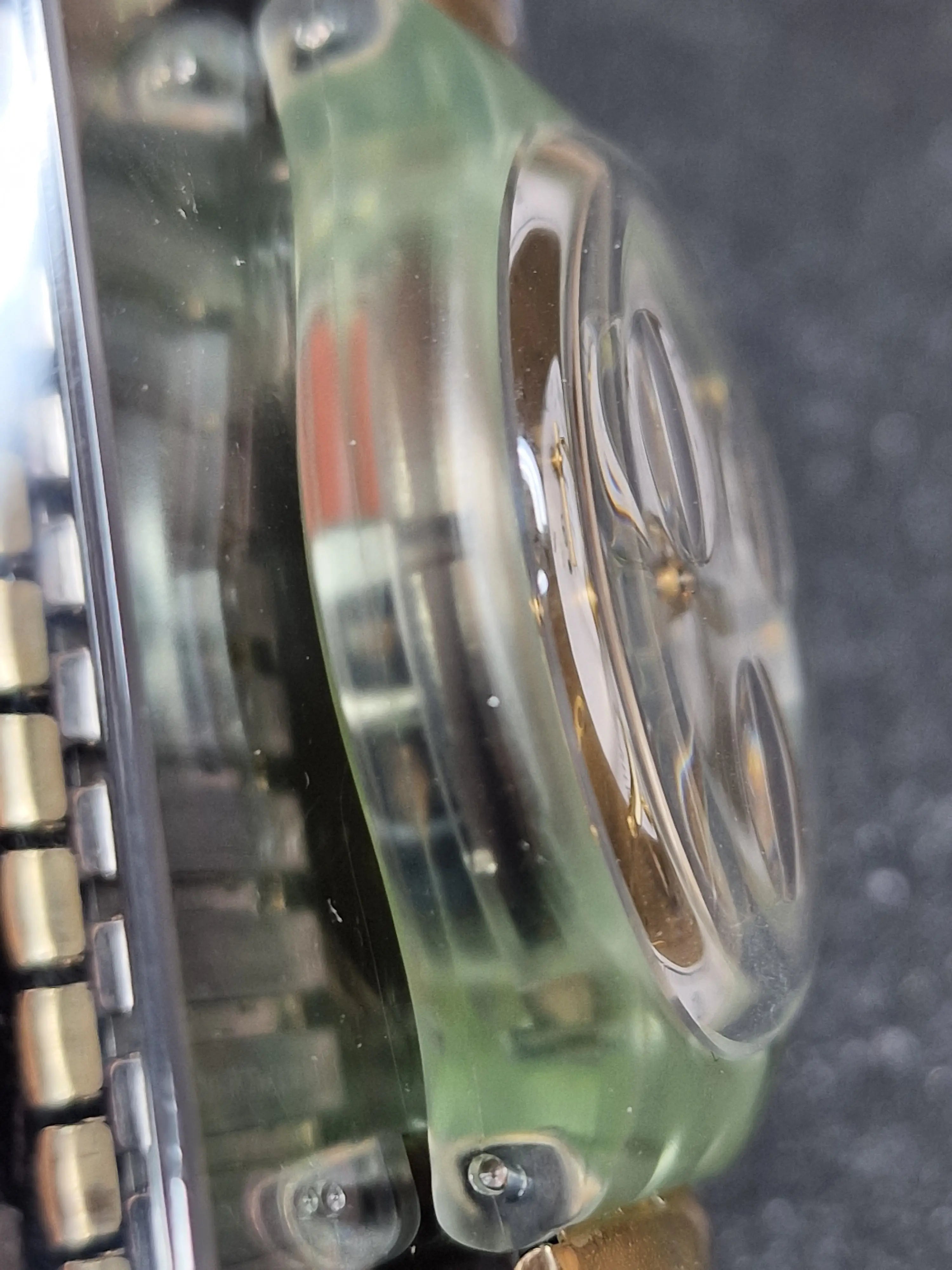 Swatch Chrono Flex SCG100 “Golden Globe” (1992) – Rare Vintage Chronograph 5