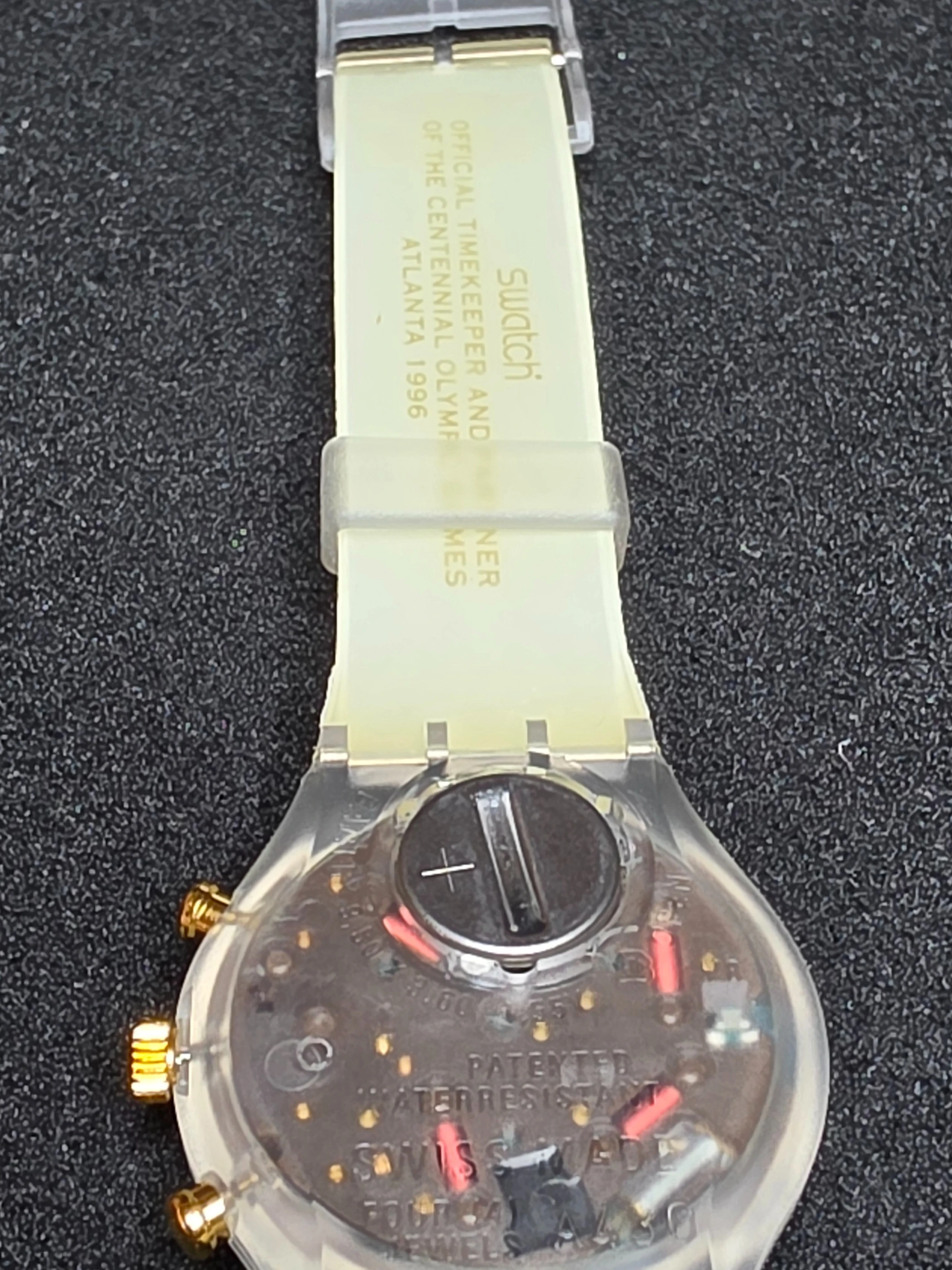 Swatch Chrono Olympic Games SCZ102 – 1994 – NOS – Olympic Theme – view 11