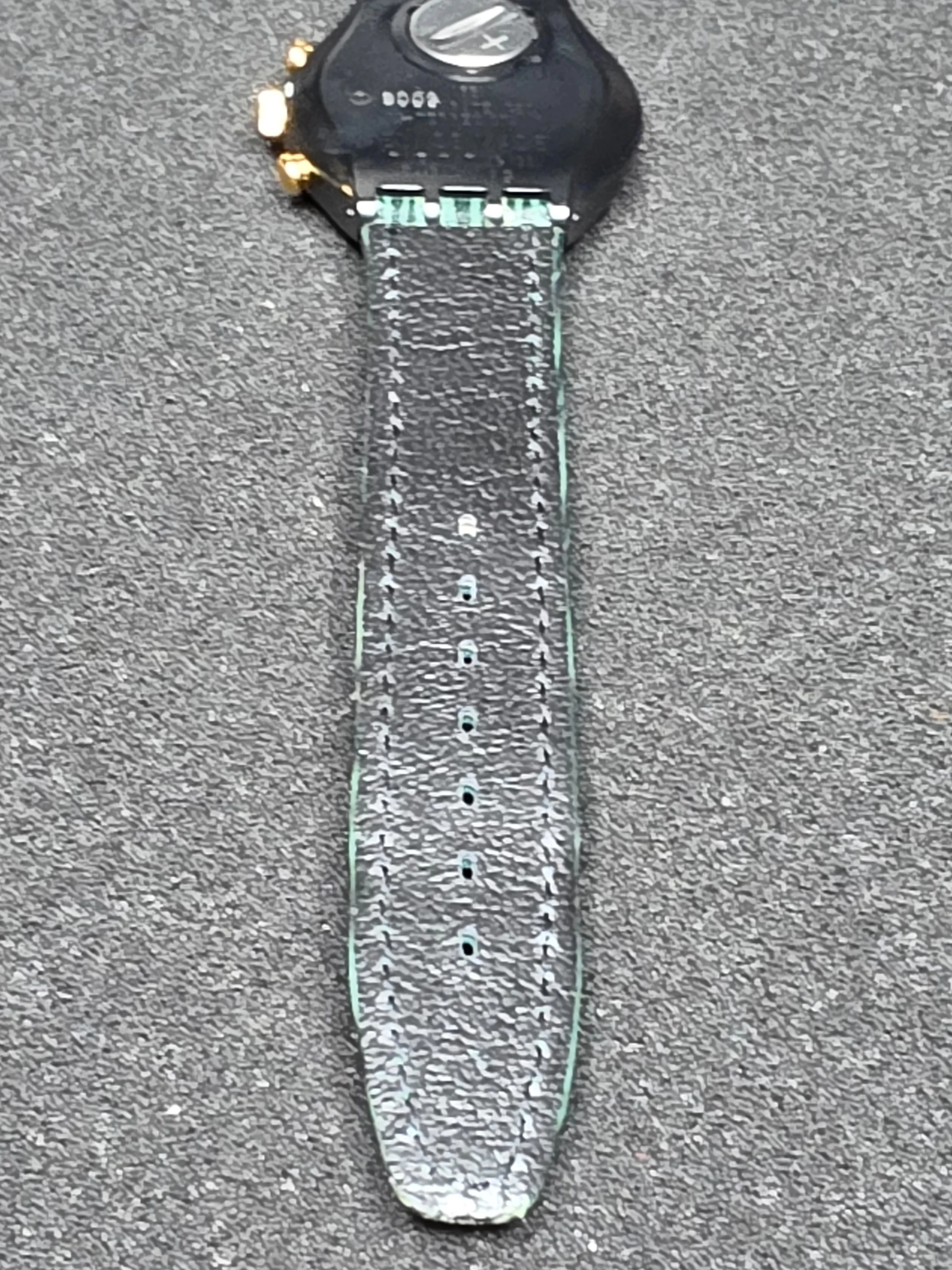 Swatch Chrono Rollerball SCB107 – 1991 – NOS – Green Dial – view 11