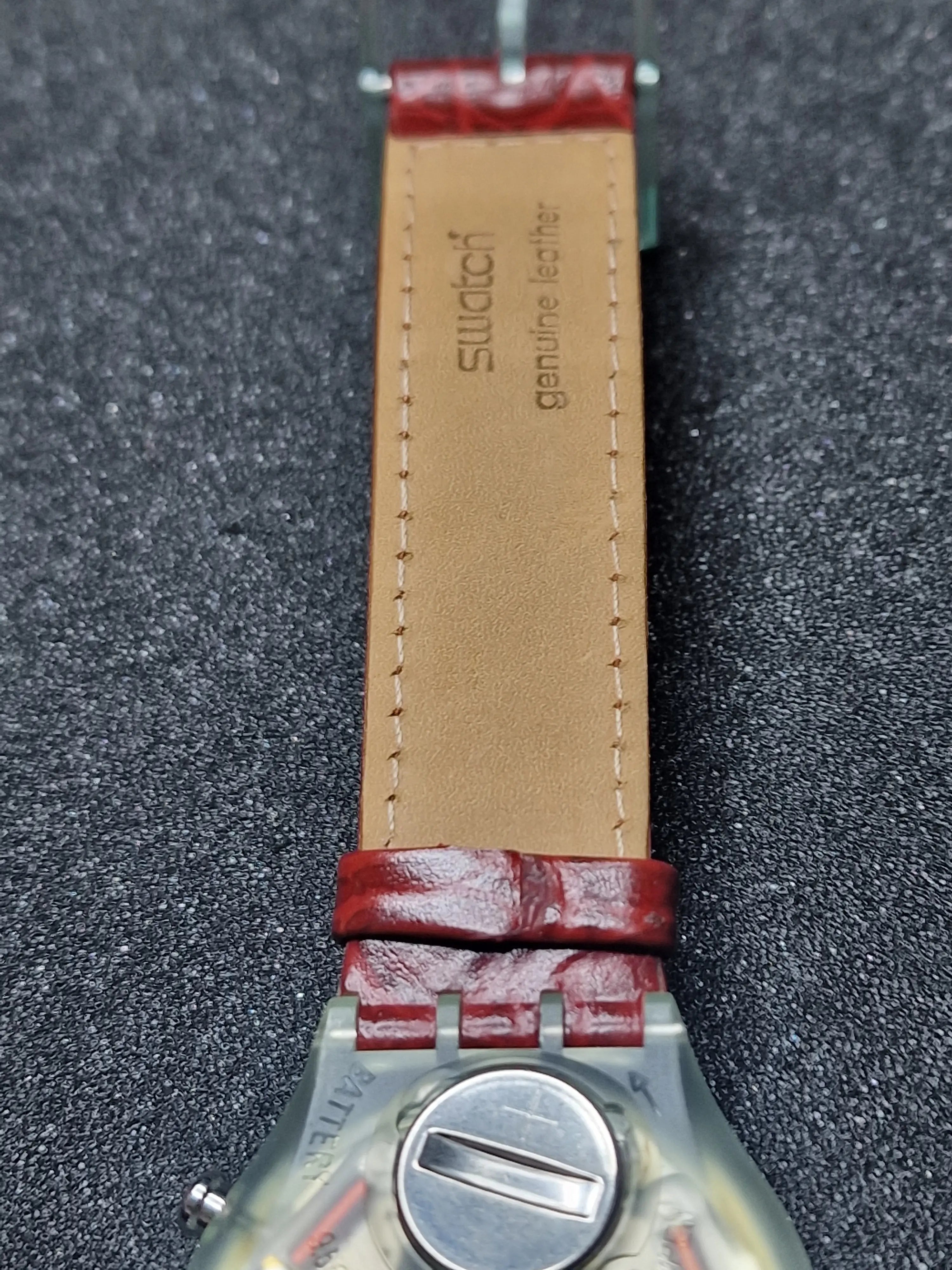 Swatch Chrono SCG105 "Echo Deco" (1994) – Rare Vintage Chronograph ⏱ 12