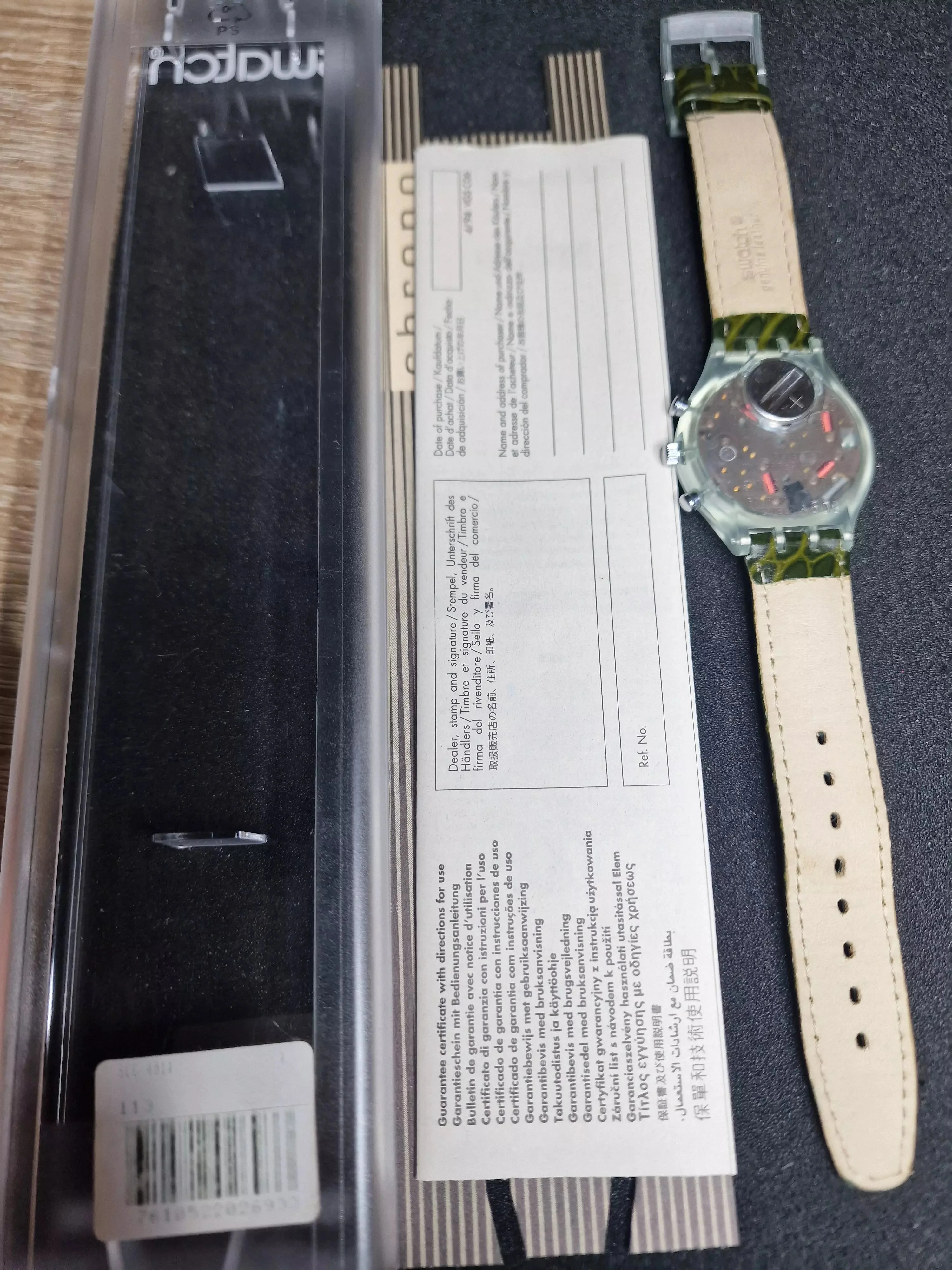 Swatch Chrono SCG401 "Mimetica" (1994) – Camouflage Vintage 2