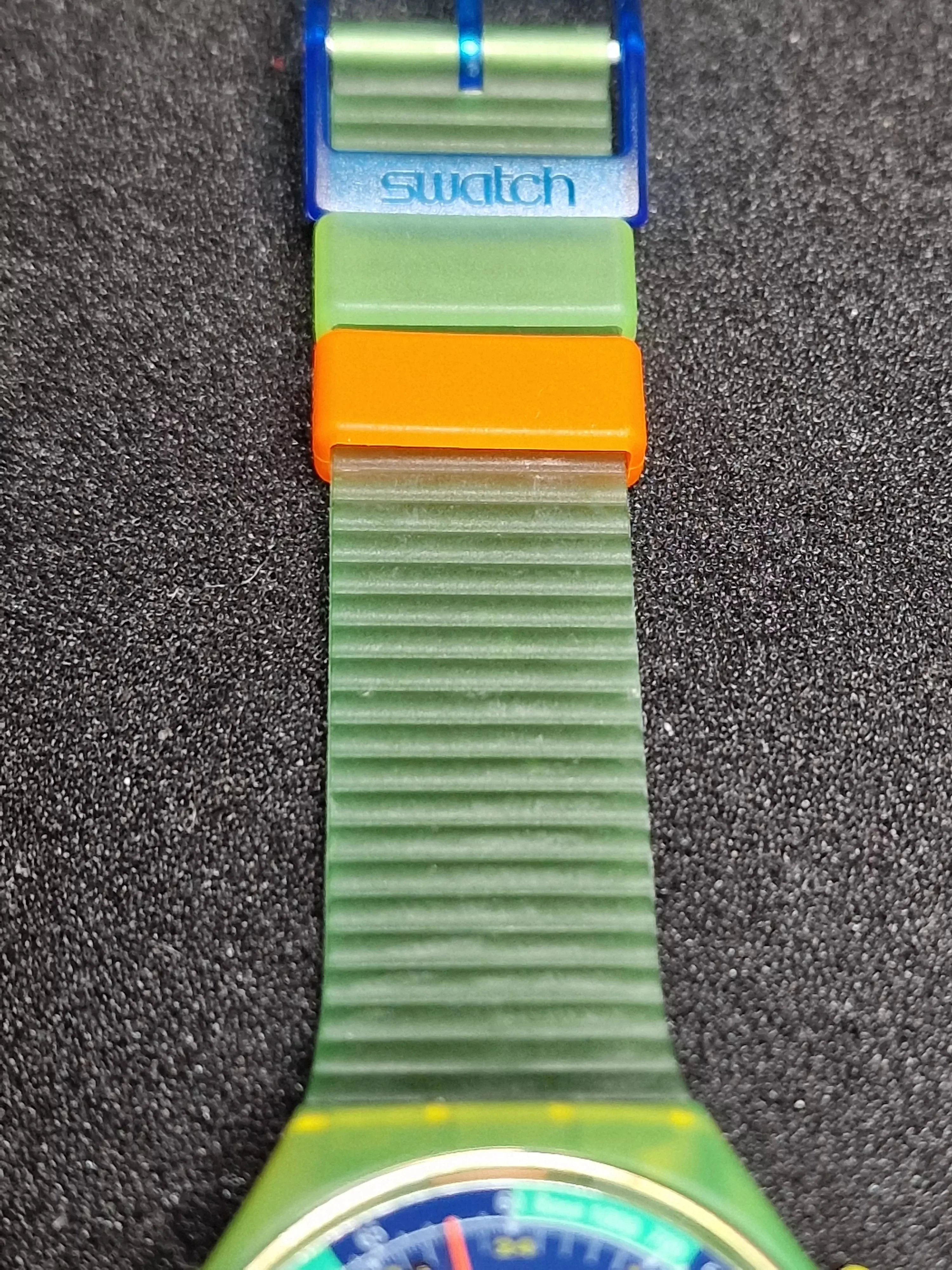 Swatch Chrono SCJ100 "Neo Wave" (1991) – Vintage Chronograph Icon ⏱ 9
