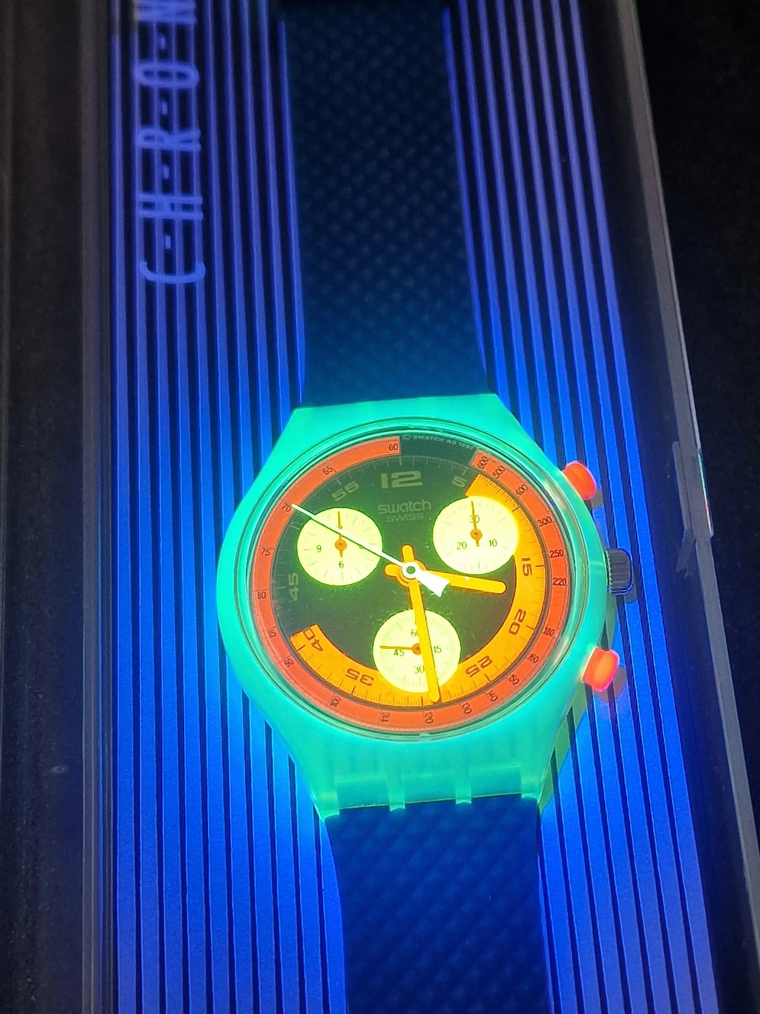 ⏱ Swatch Chrono SCJ101 "Grand Prix" (1992) Very Rare 1