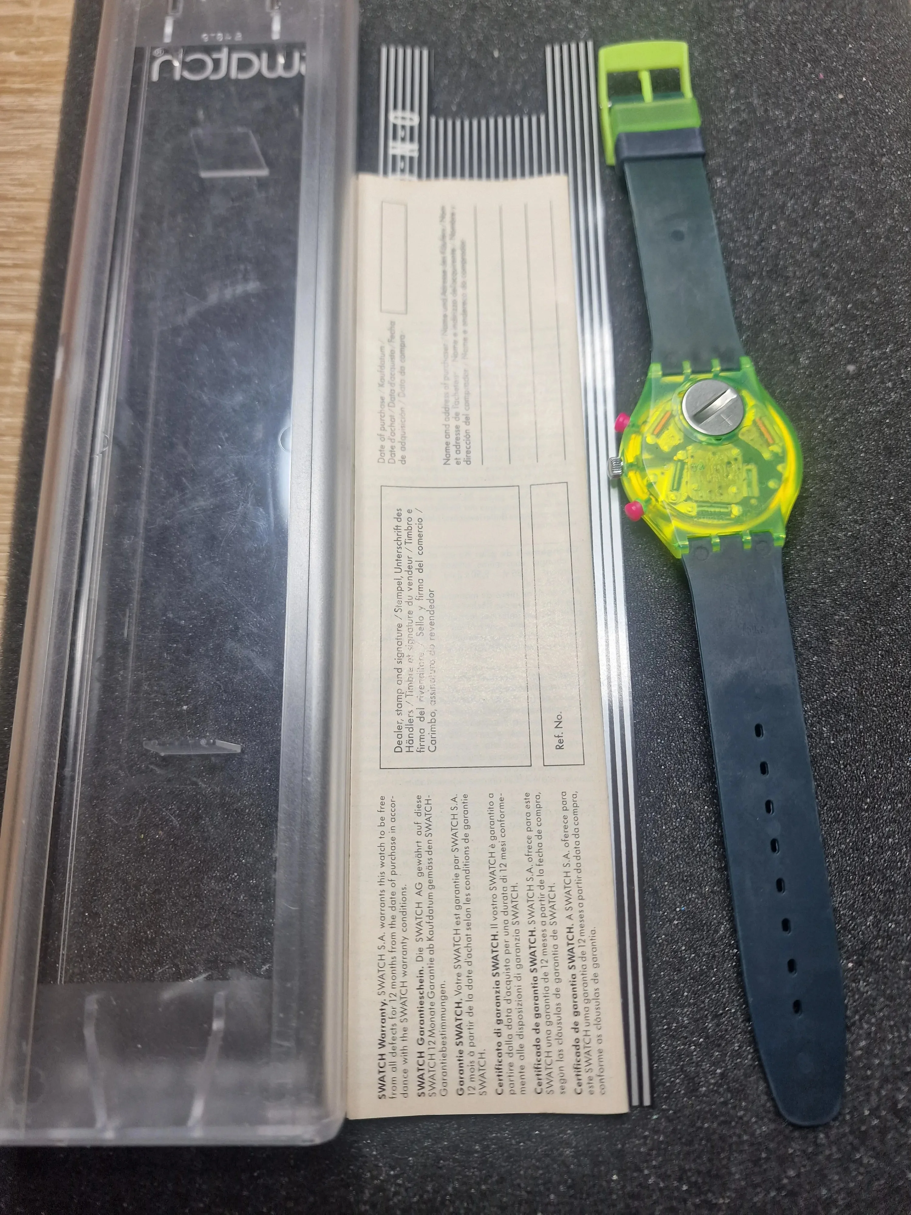 ⏱ Swatch Chrono SCJ101 "Grand Prix" (1992) Very Rare 3
