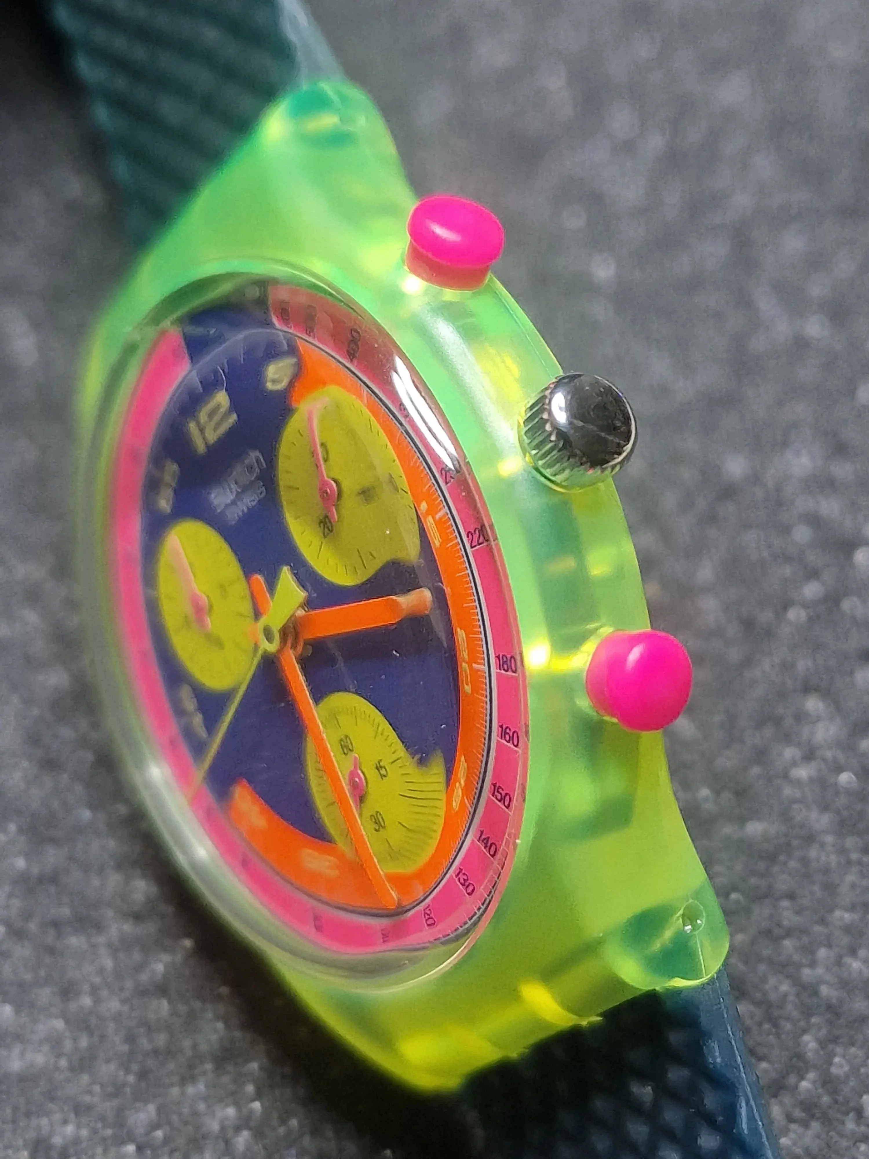 ⏱ Swatch Chrono SCJ101 "Grand Prix" (1992) Very Rare 6