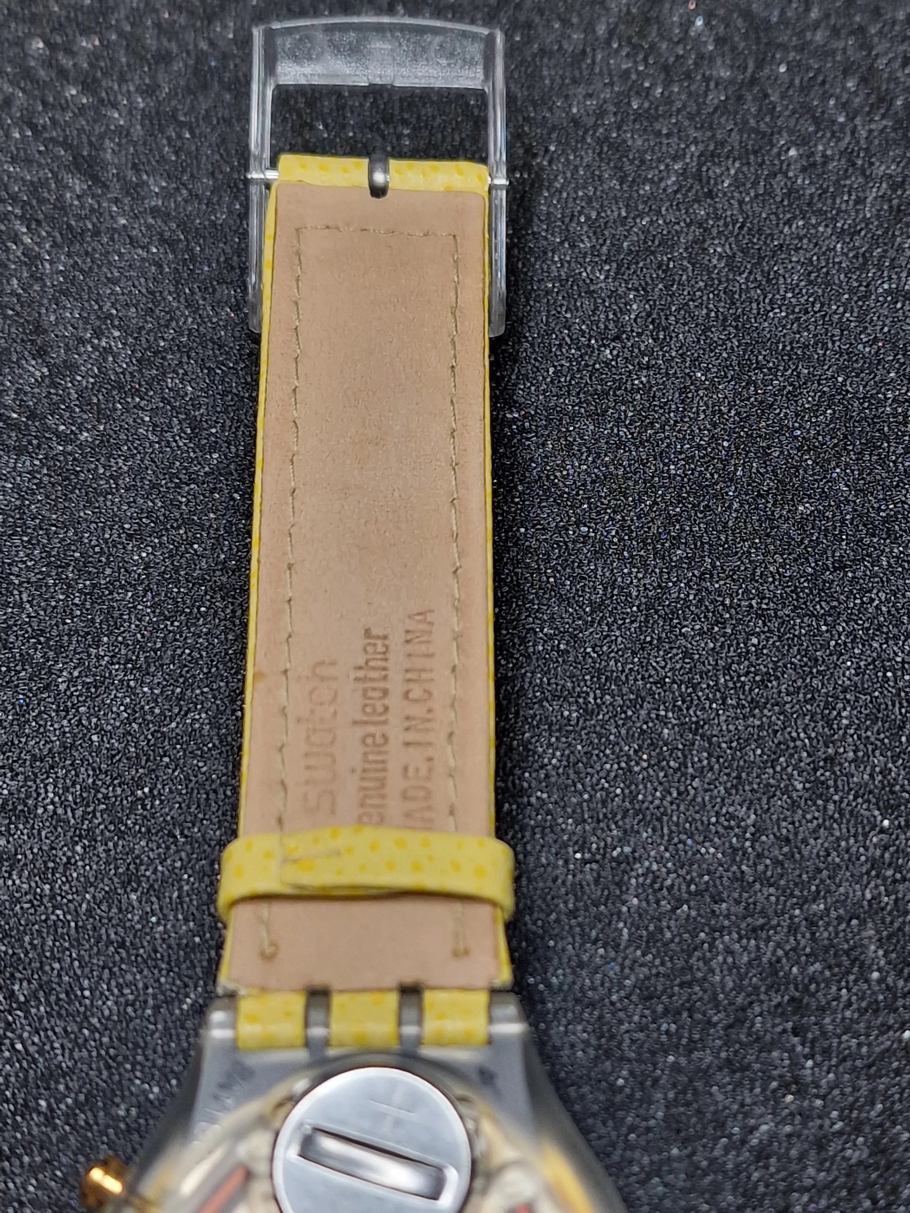 Swatch Chrono SCK106 "Lemon Breeze" (1994) – Vintage Collectible Watch 12