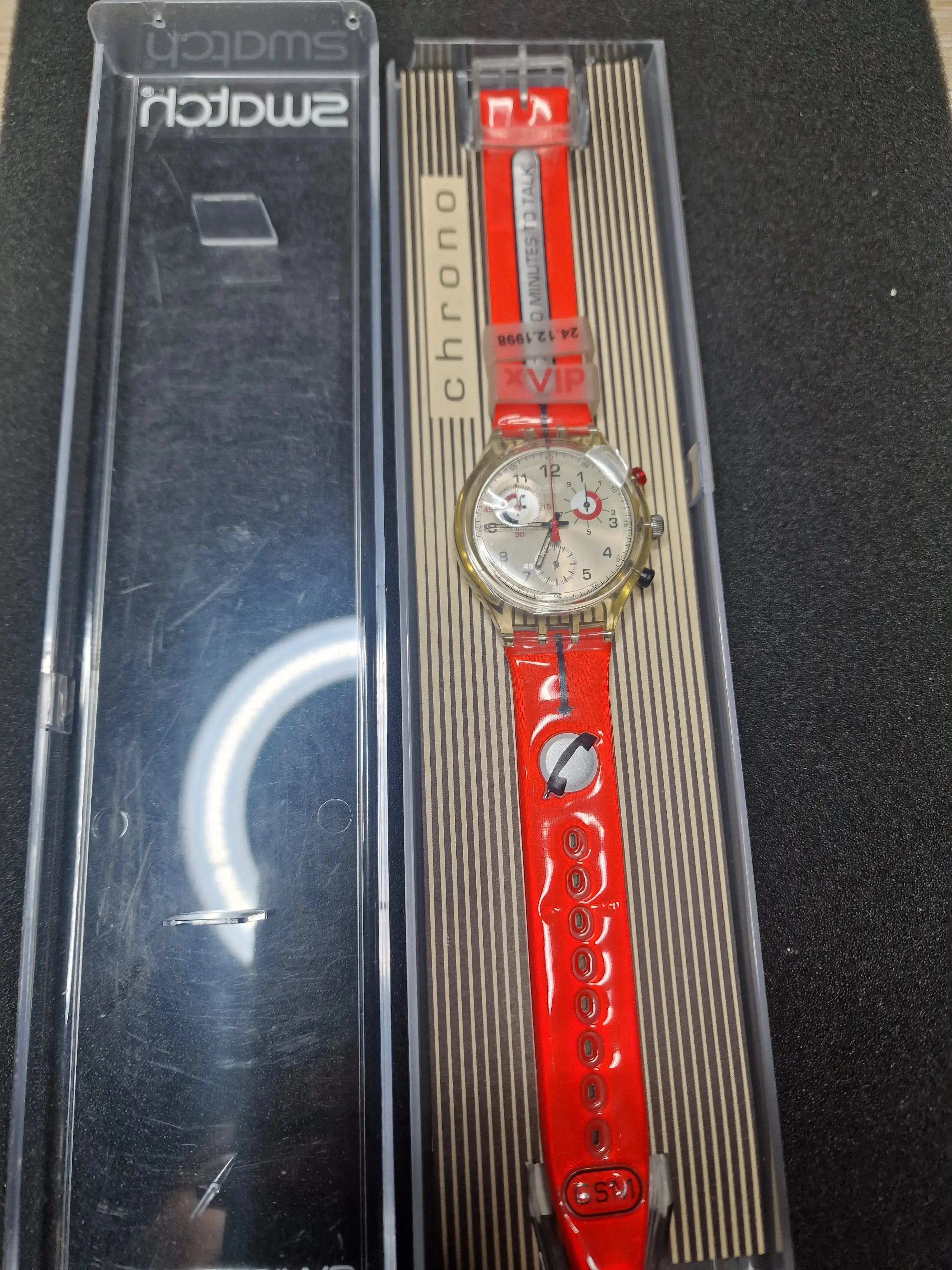 Swatch Chrono SCK112 „Time to Call“ (1997) - 2