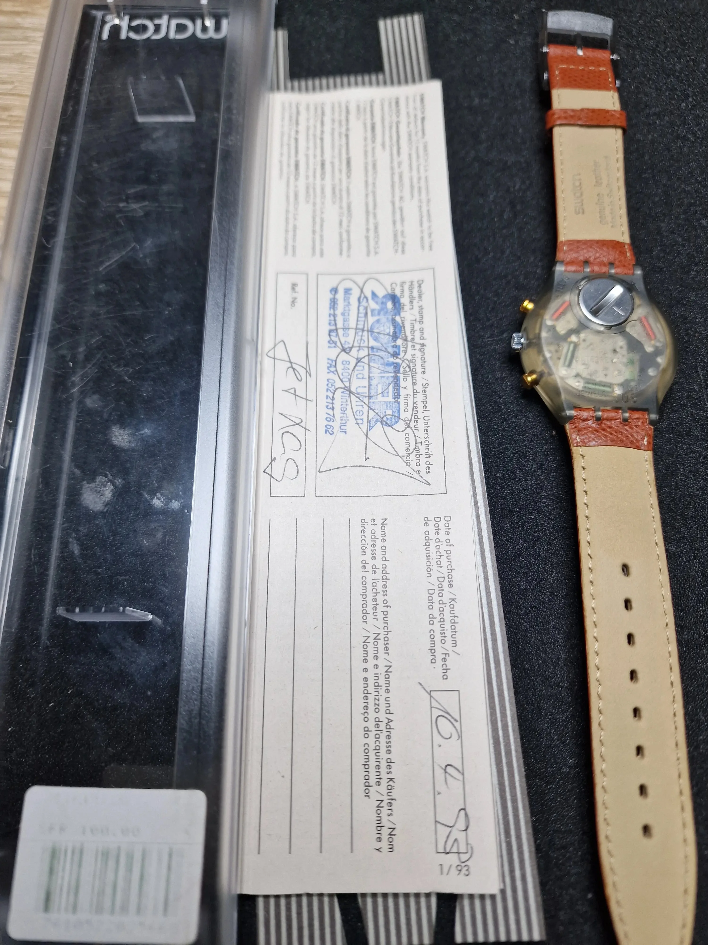 Swatch Chrono SCM102 "Jet Lag" (1993) – Rare Collector’s Piece 3