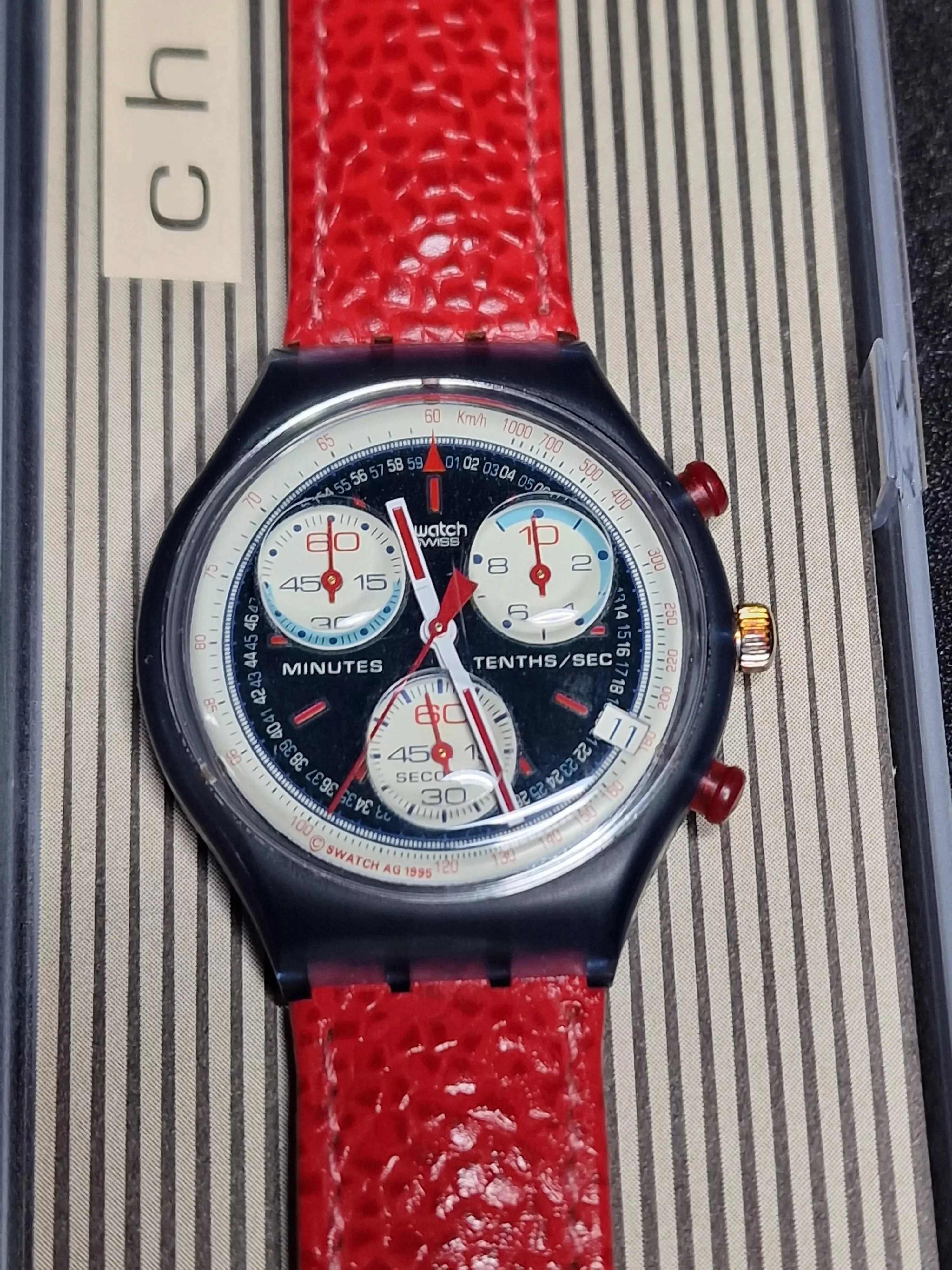 Swatch Chrono SCM403 "Rallye" (1996) – Racing Spirit - 2