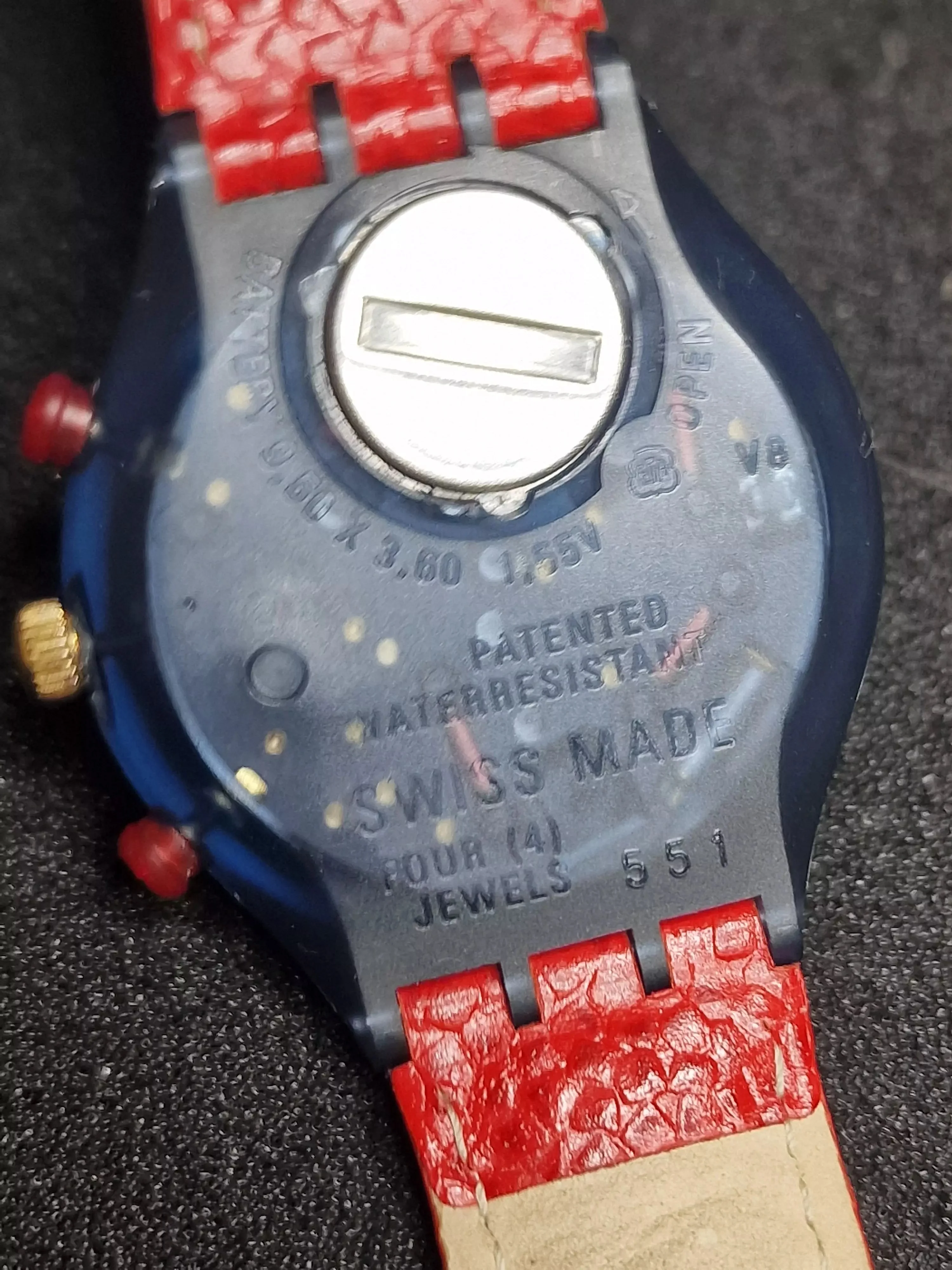 Swatch Chrono SCM403 "Rallye" (1996) – Racing Spirit - 7