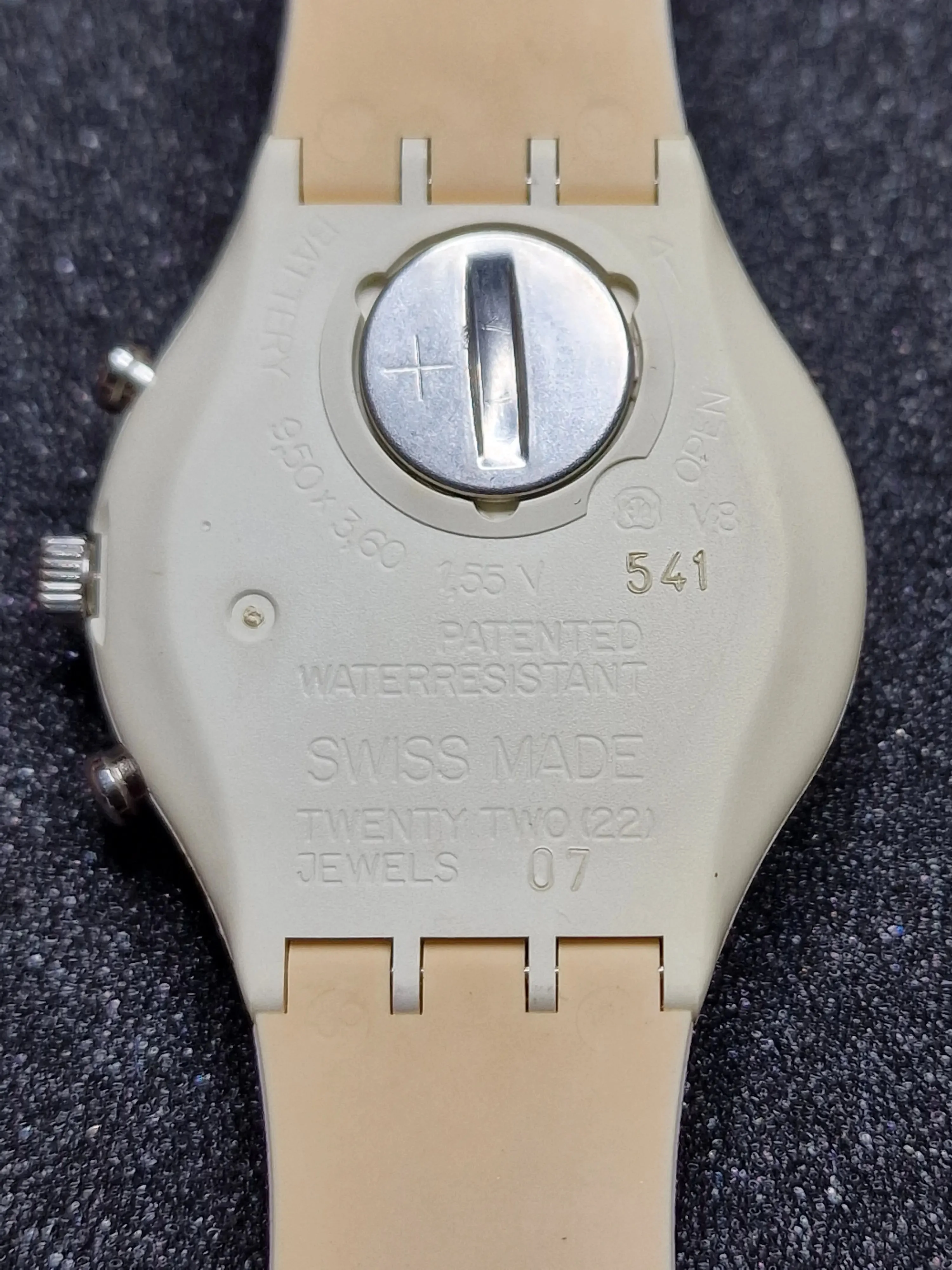 Swatch Chrono SCW100 “White Horses” (1990) ⏱ - 7