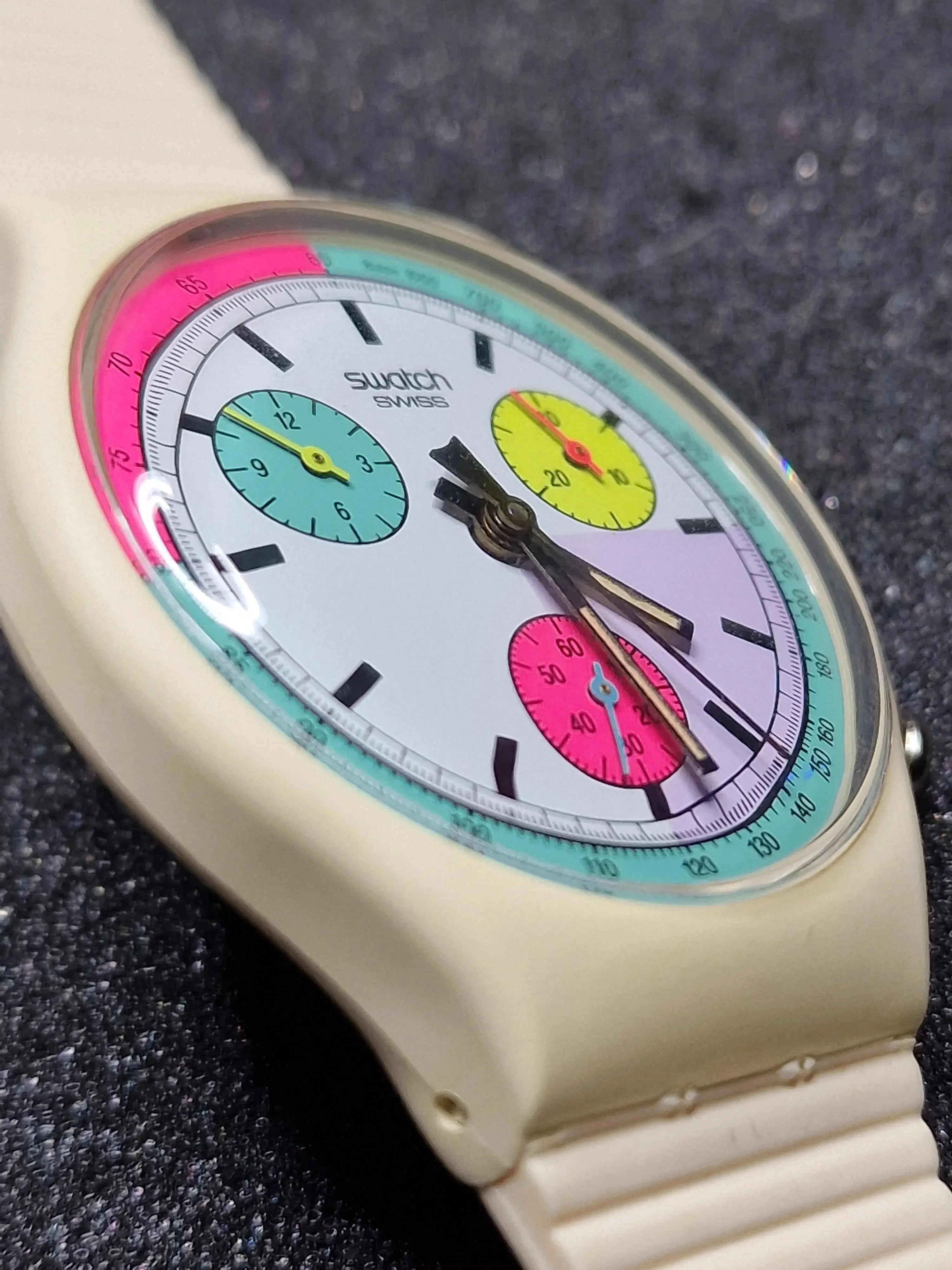 Swatch Chrono SCW100 “White Horses” (1990) ⏱ - 12