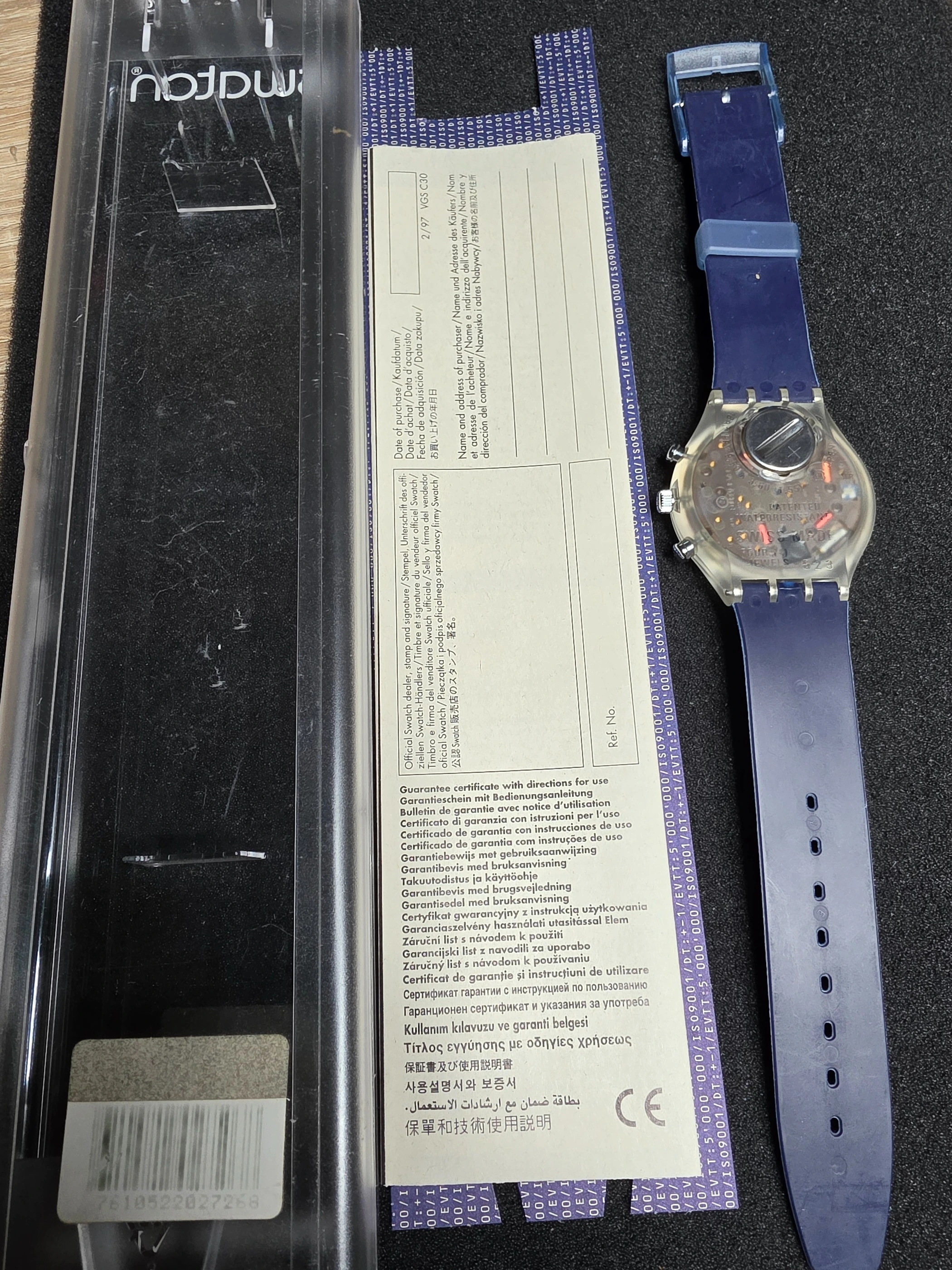 Swatch Chrono Sea Port Special SCK402 – 1996 – NOS – Rare – view 3