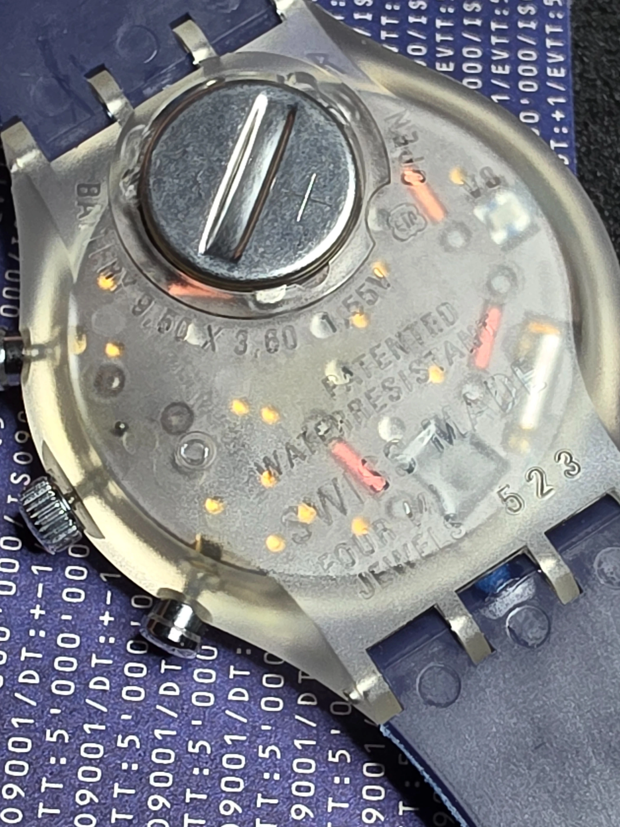 Swatch Chrono Sea Port Special SCK402 – 1996 – NOS – Rare – view 6