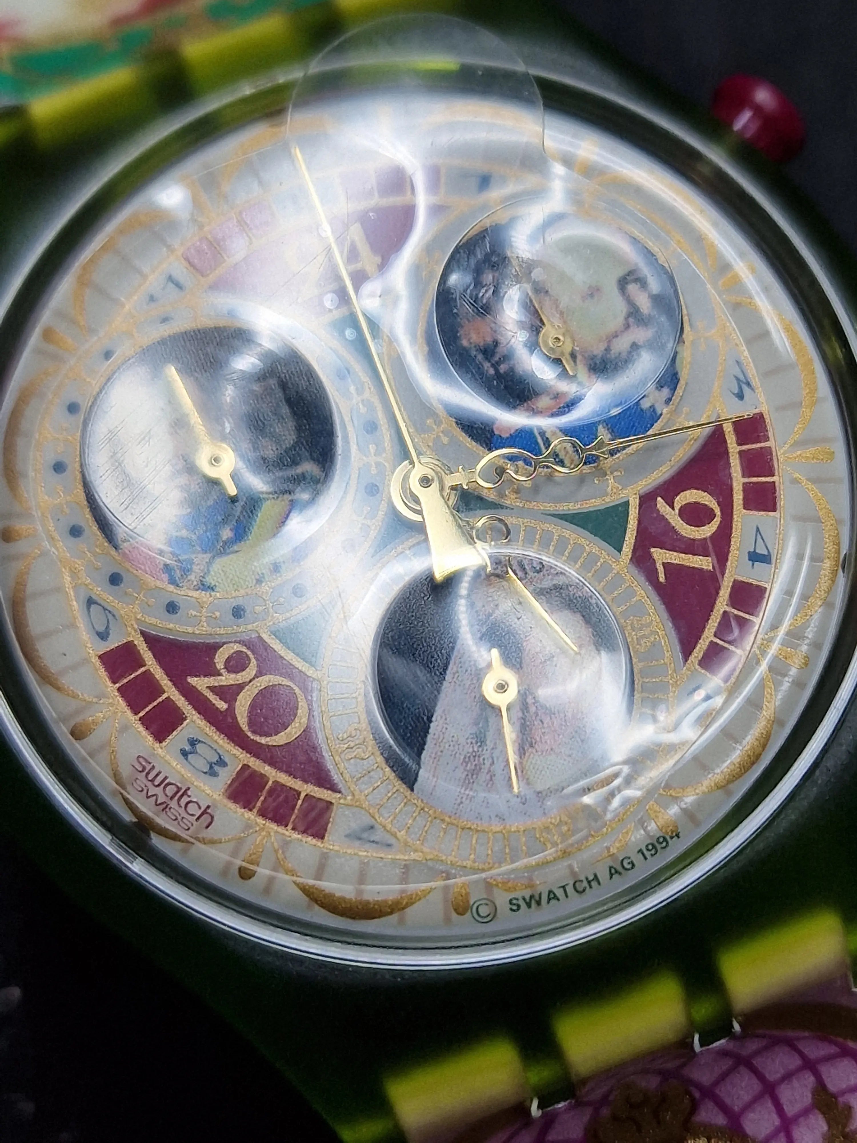 Swatch Chrono SGC107 “Russian Treasures” (1994) – Rare Special Edition ⌚ 4