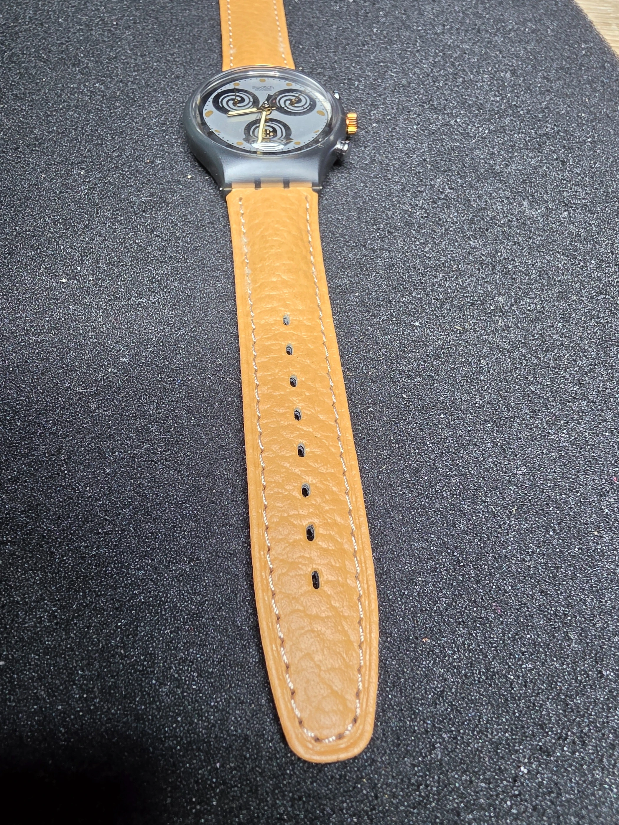 Swatch Chrono Sirii SCM101 – 1992 – NOS – Unique Dial – view 8