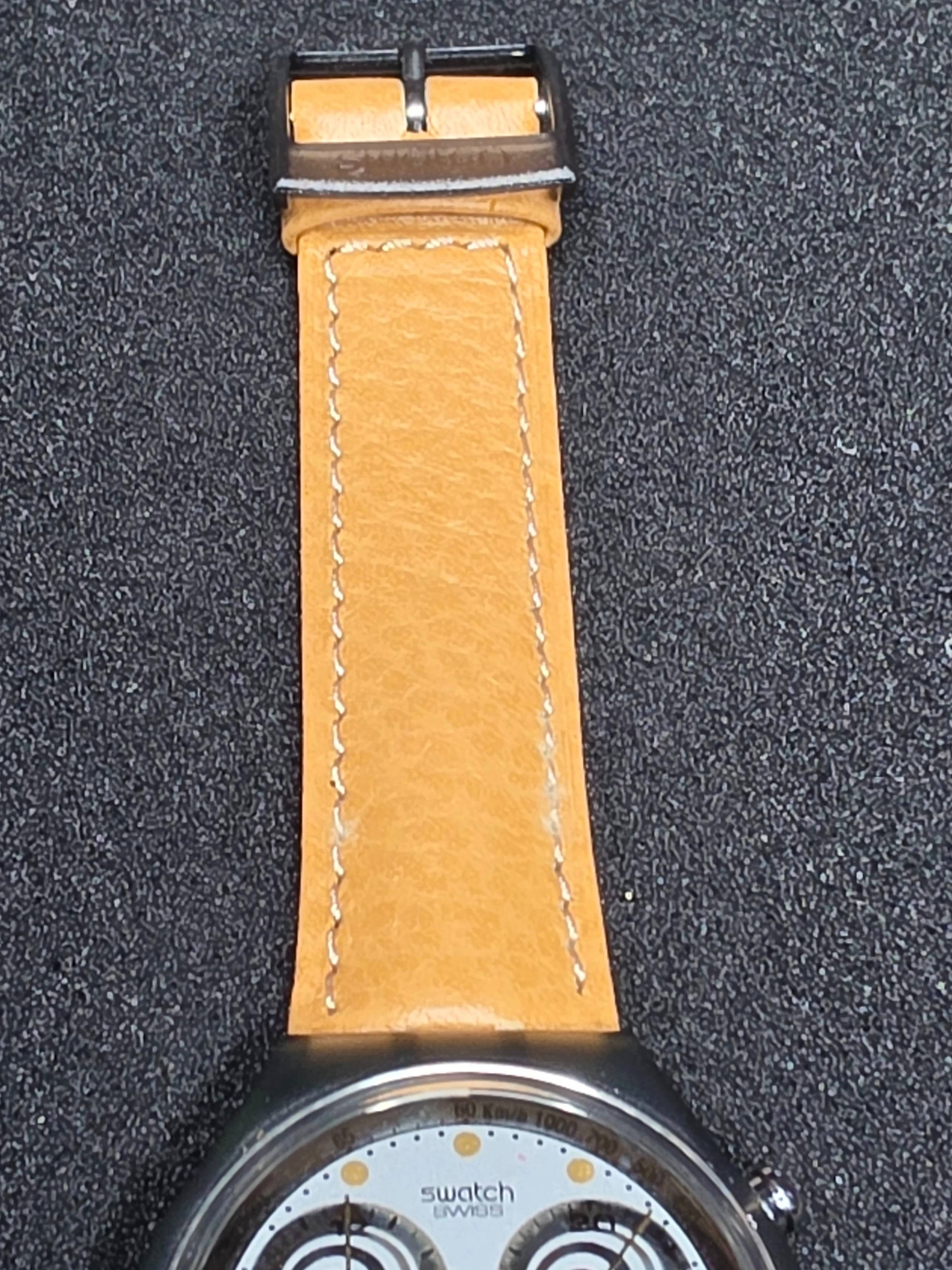 Swatch Chrono Sirii SCM101 – 1992 – NOS – Unique Dial – view 9