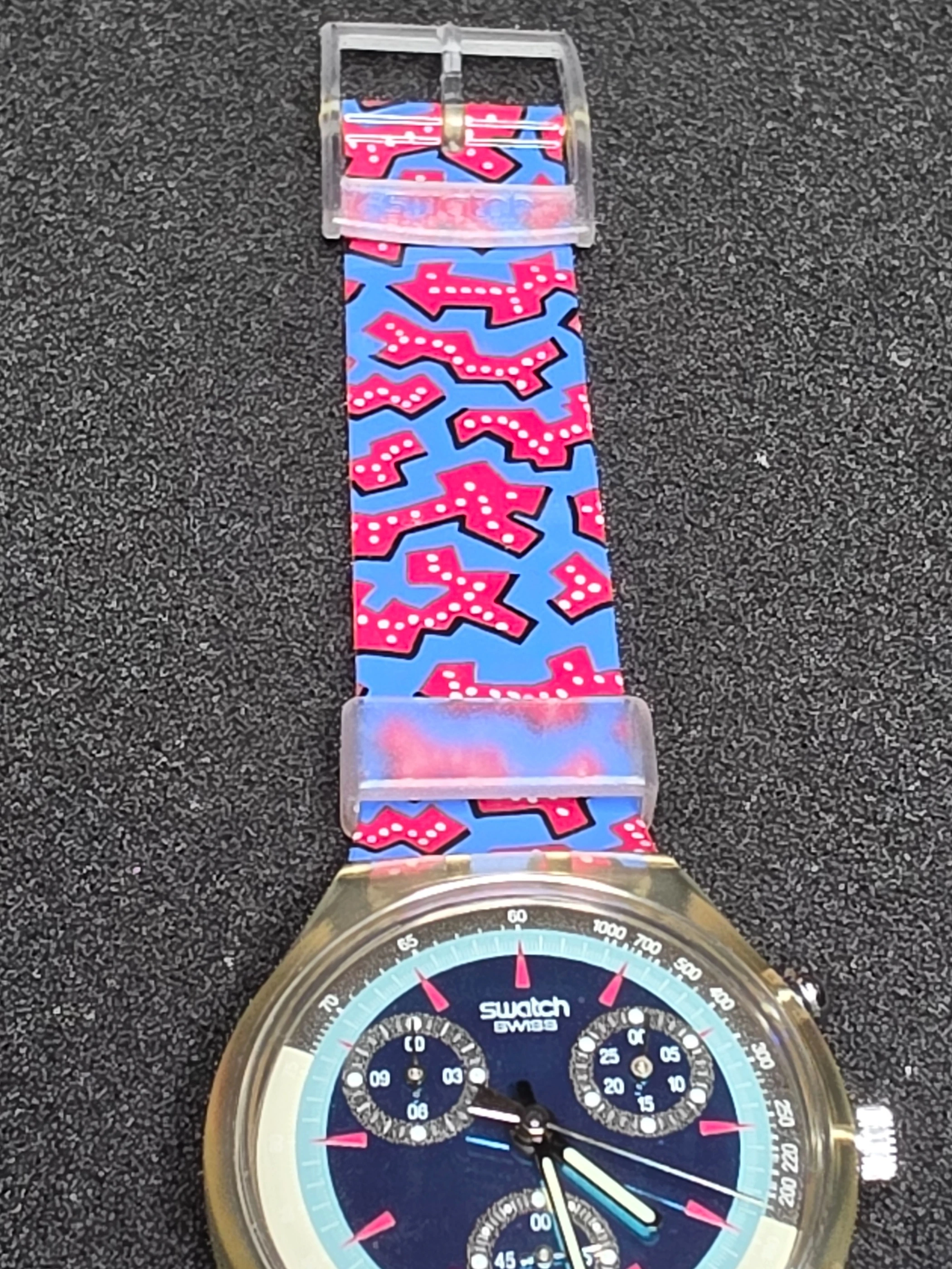Swatch Chrono Wild Card SCK100 – 1993 – NOS – Unique Strap – view 9