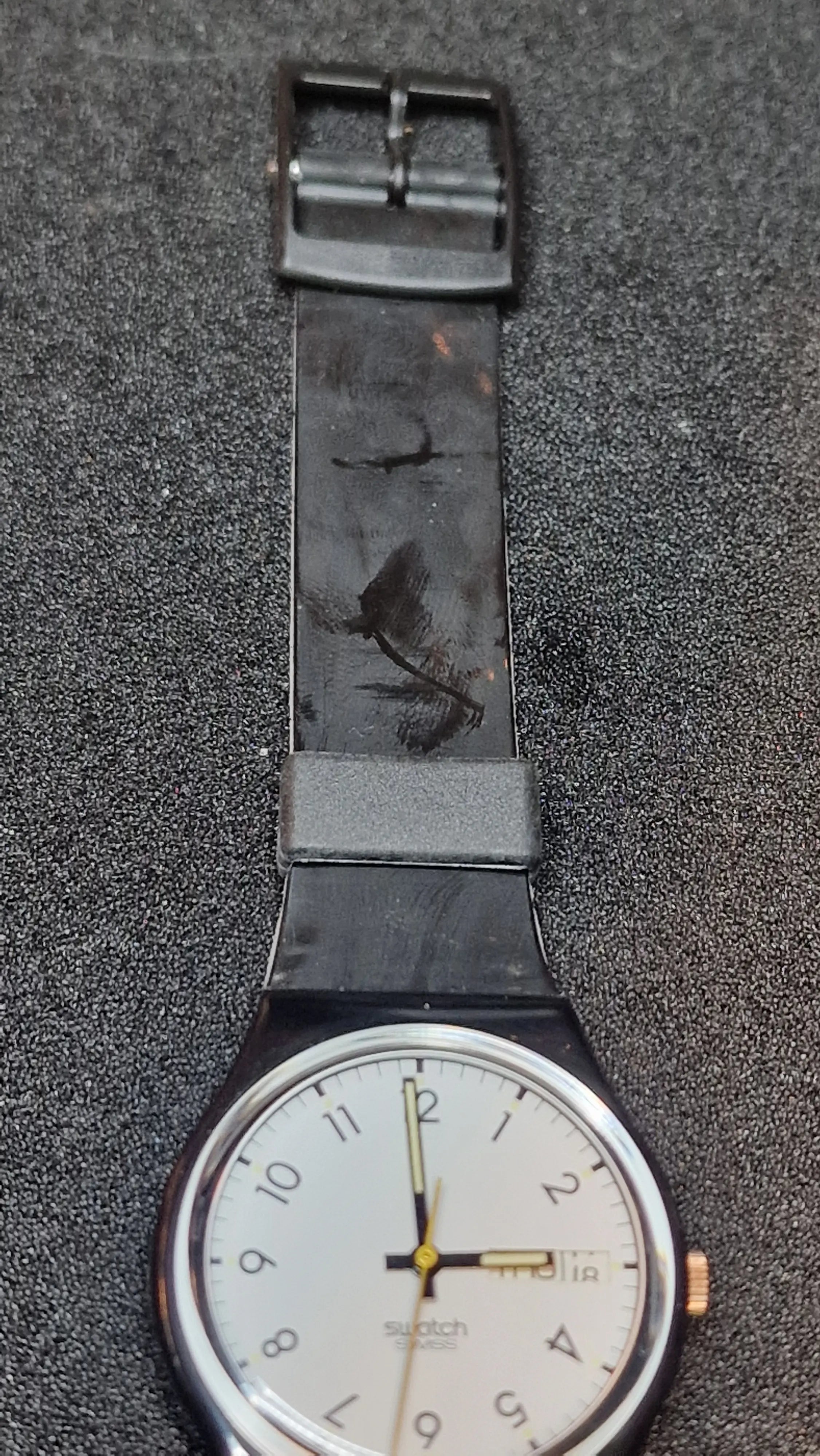 SWATCH Classic White – GB706 (1985) 9