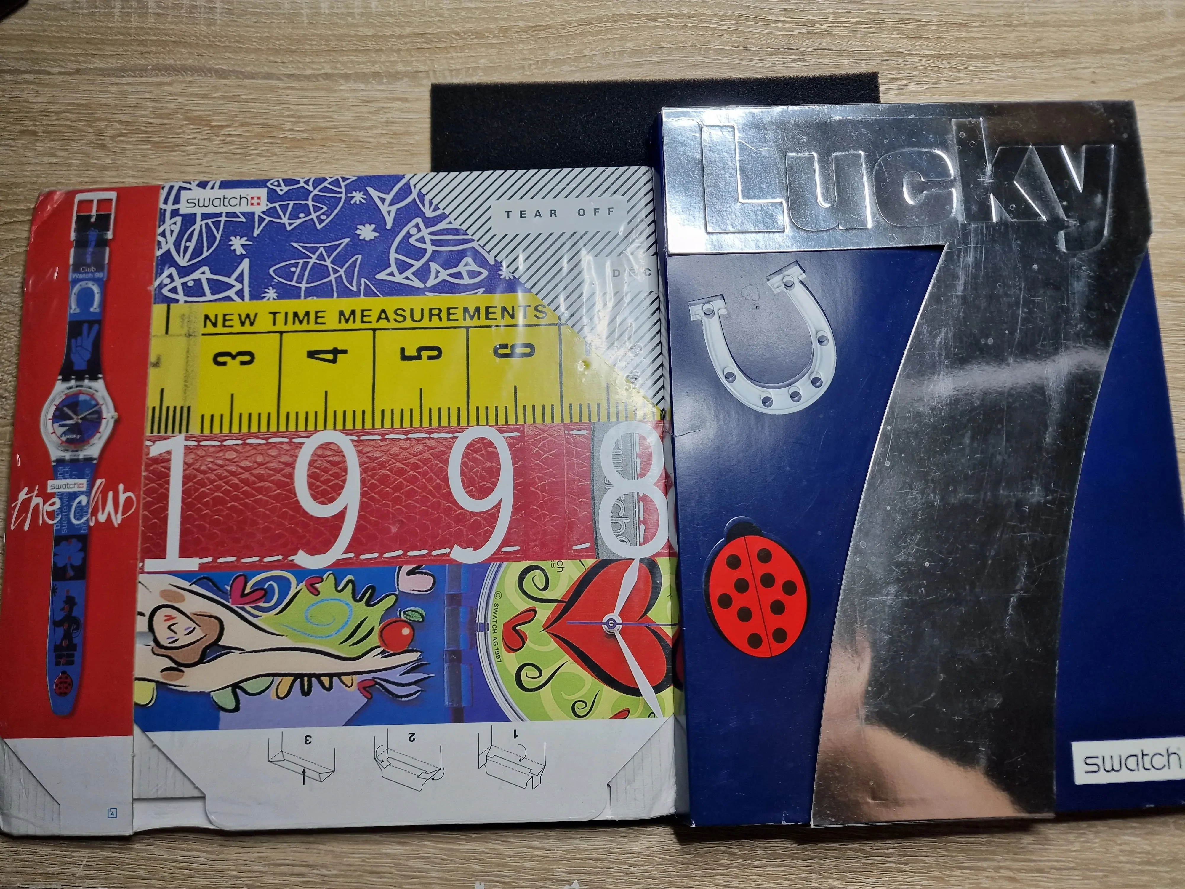 Swatch Club Special SKZ116 "Lucky 7" (1998) – Complete Set 1