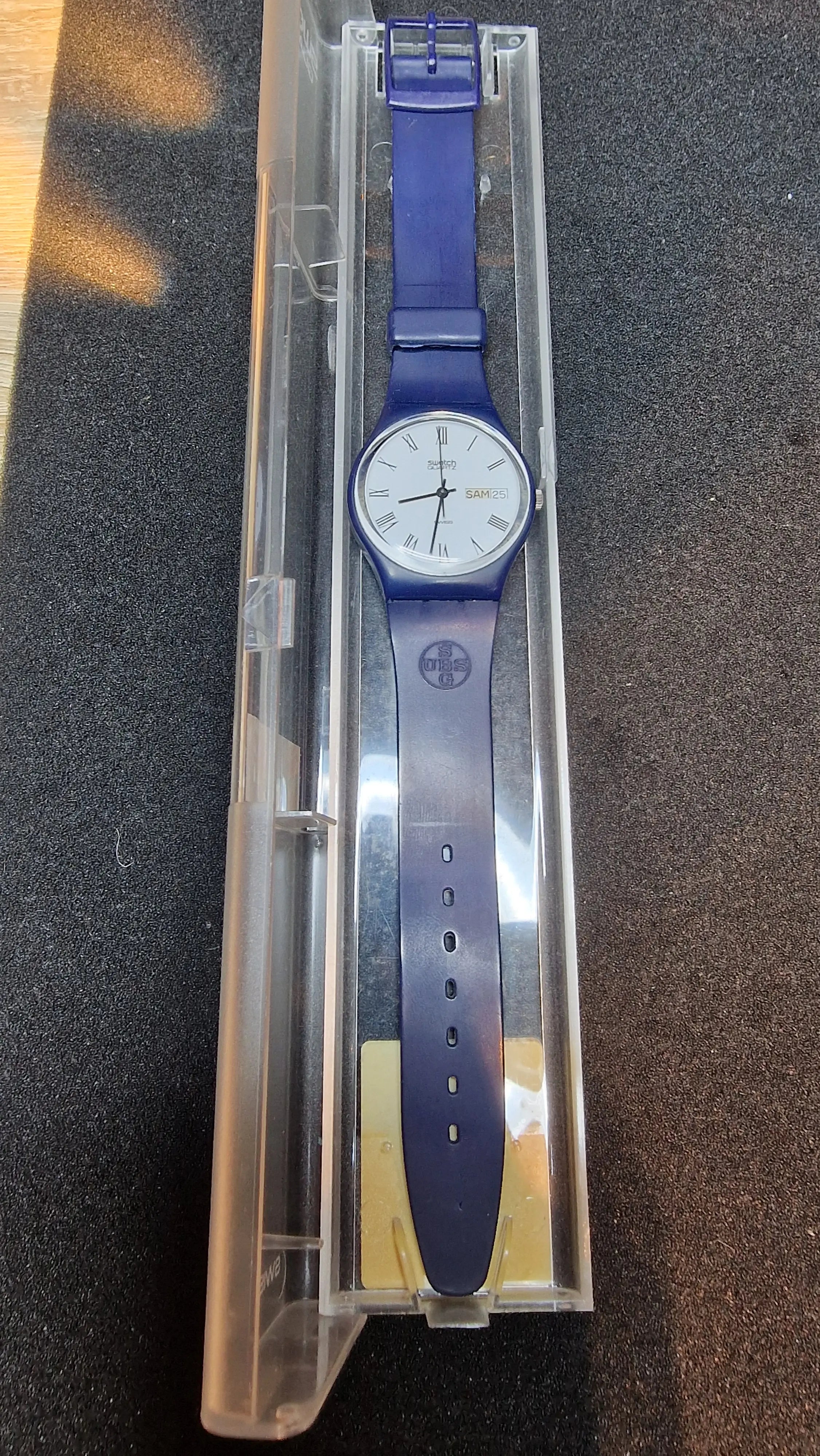 Swatch FB702 – Navy Roman (1984) – Vintage Classic – Original 2