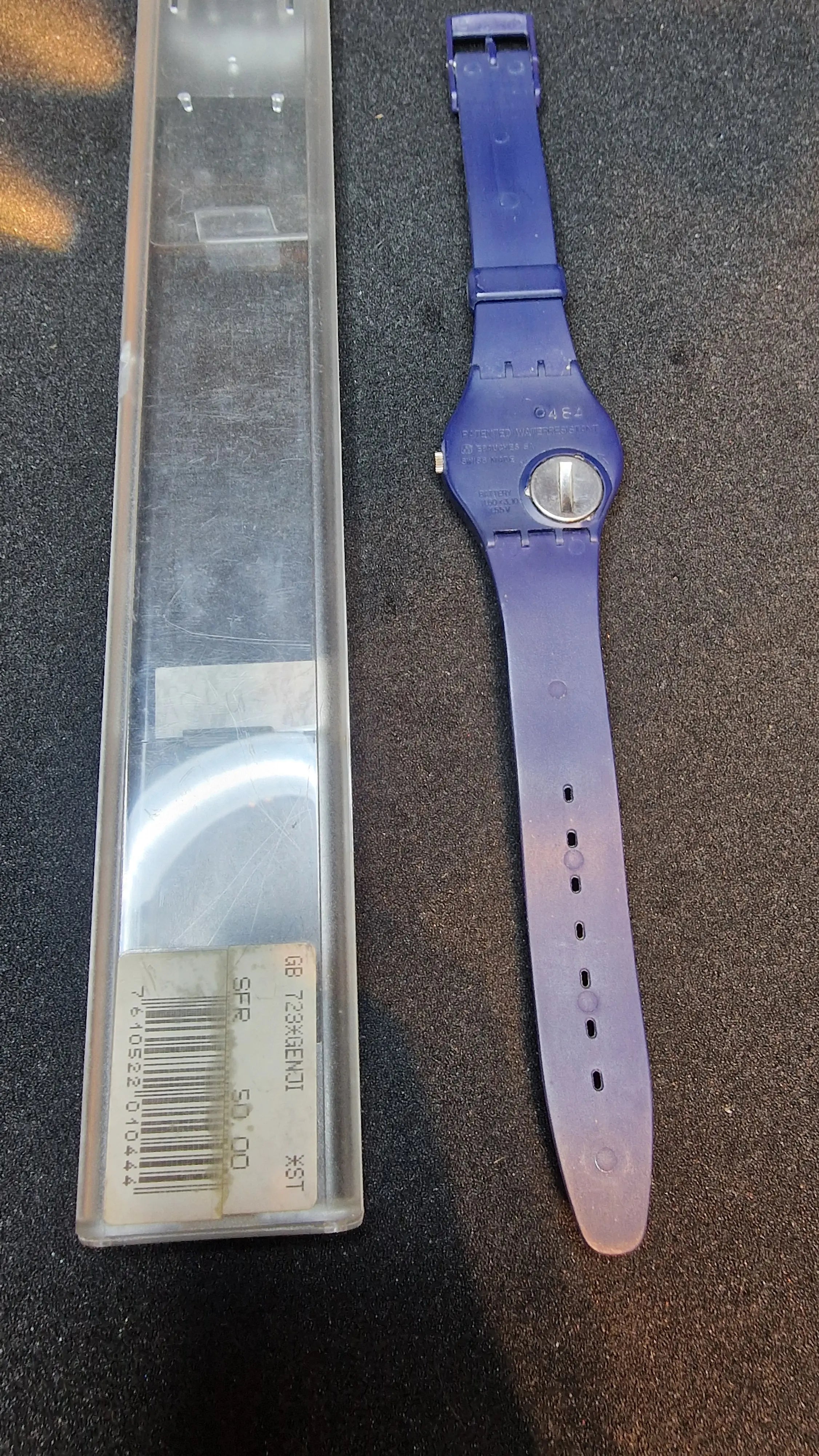 Swatch FB702 – Navy Roman (1984) – Vintage Classic – Original 3