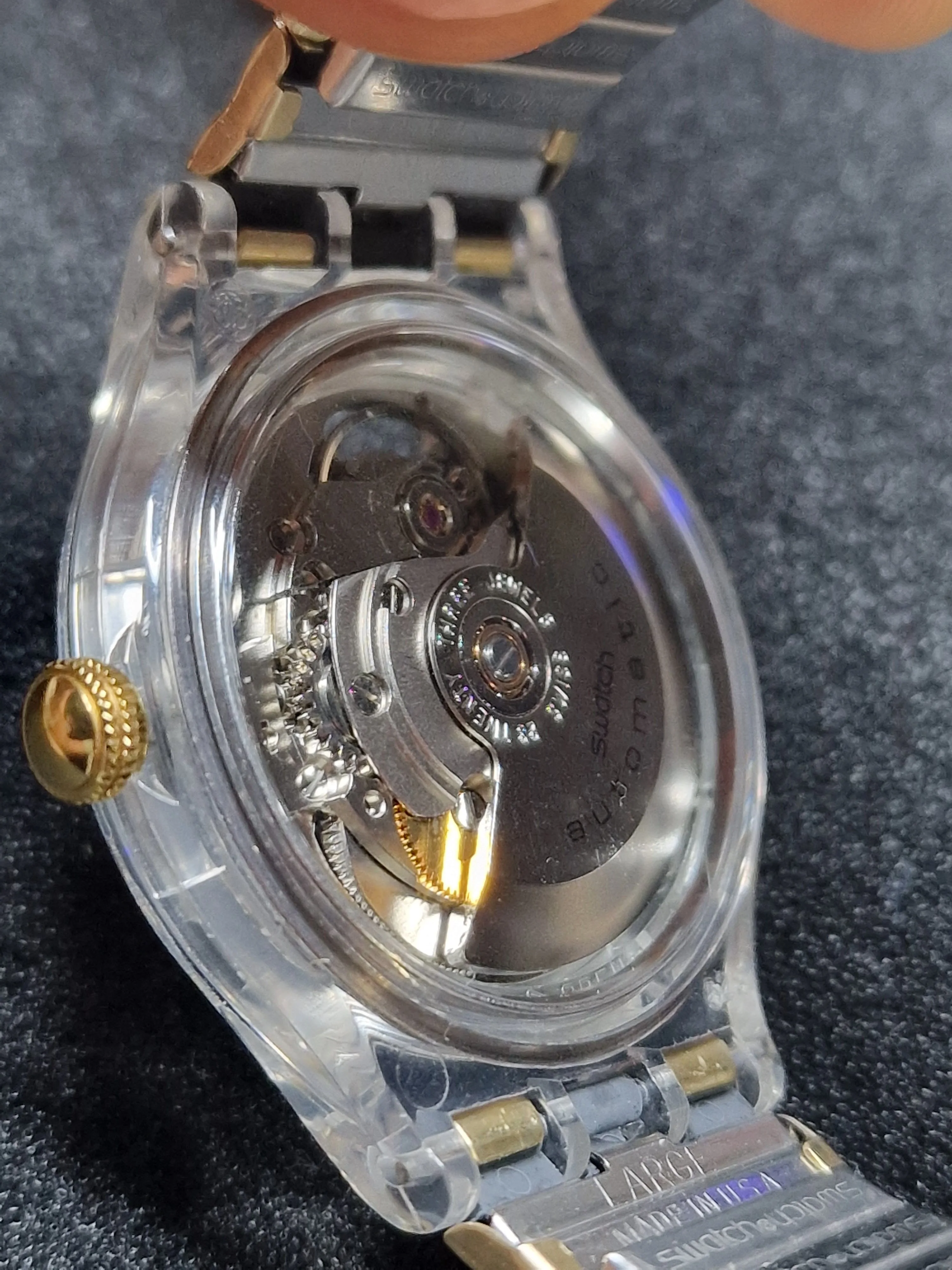 Swatch Flex Automatic SAK120 "Magic Tool" (1994) – Olympic Edition 8