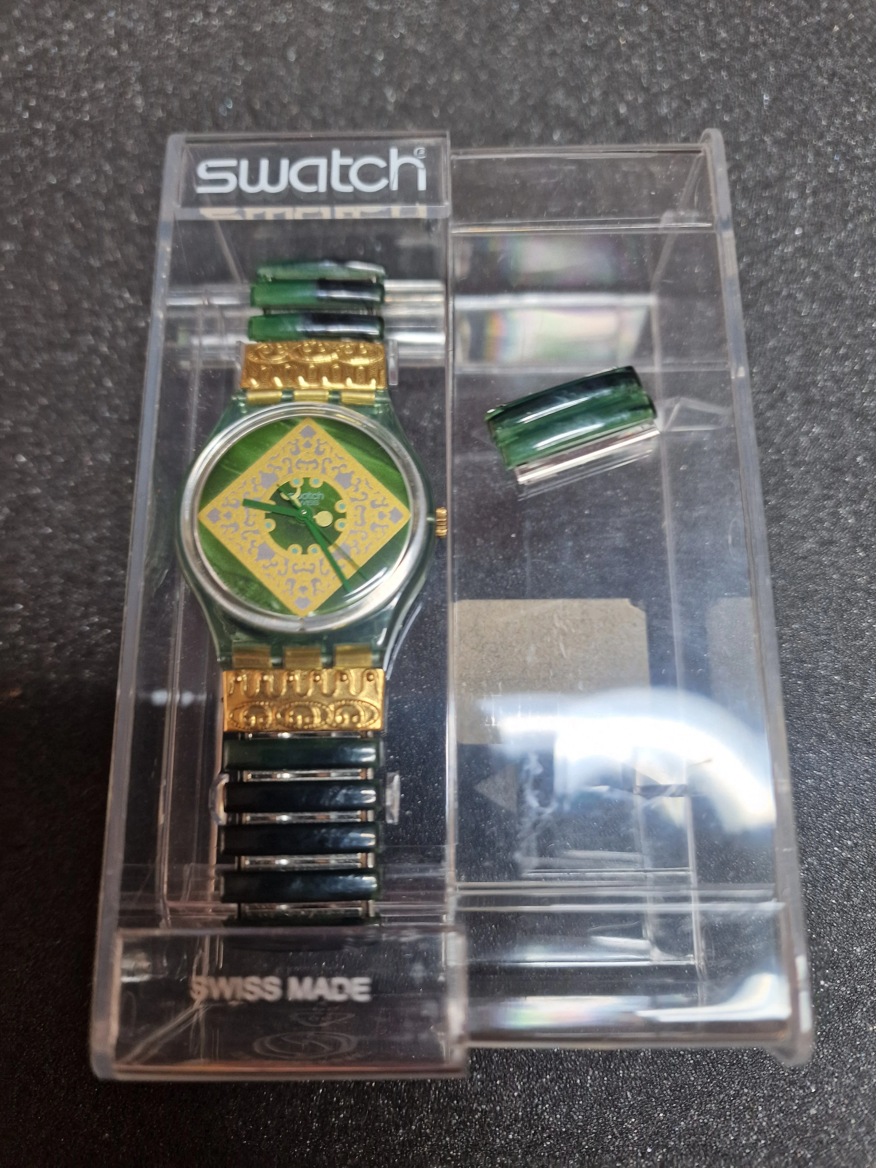 Swatch Flex GG171 “Jade” – 1997 – Rare Vintage – Swiss Made 2