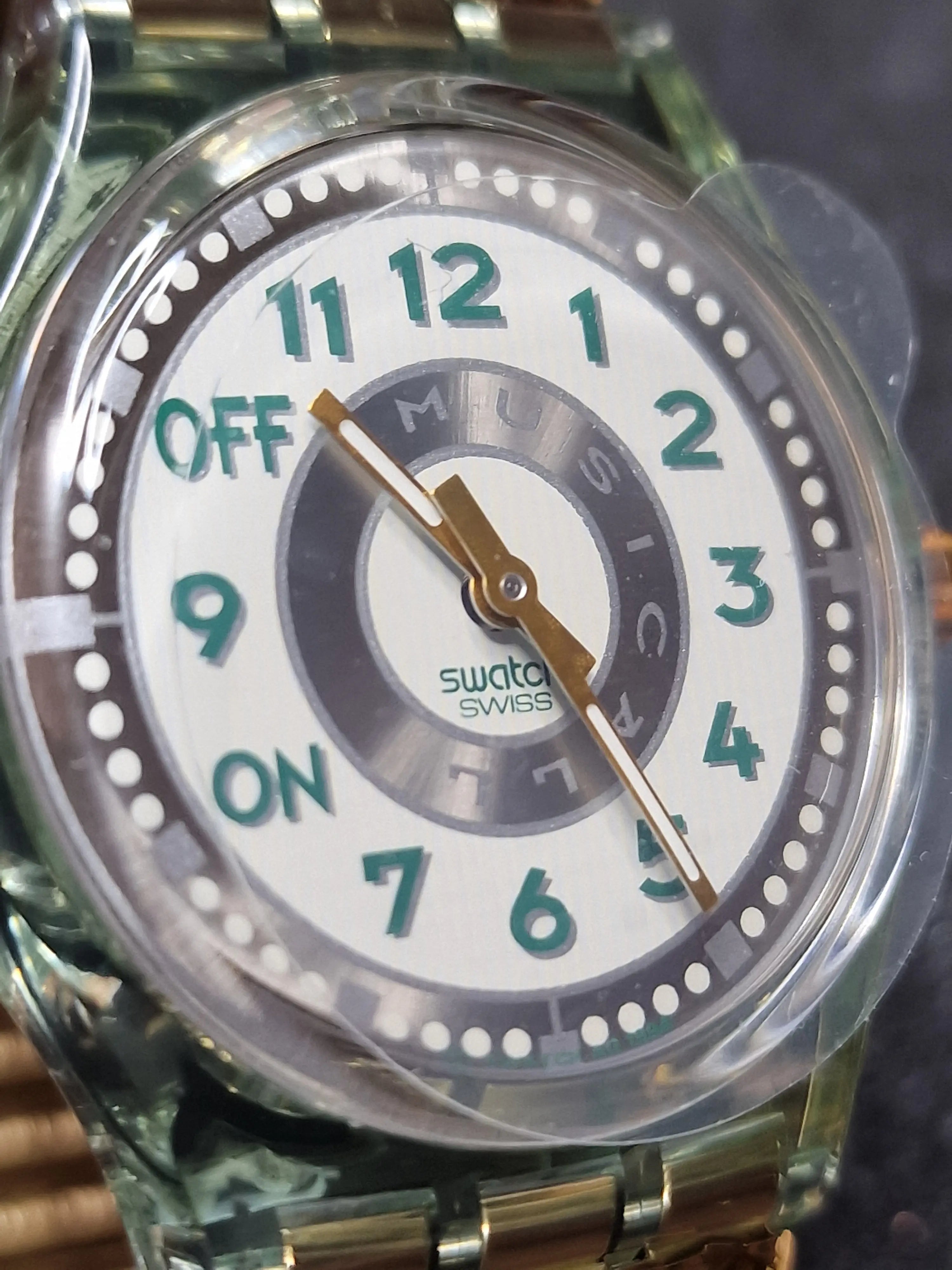 Swatch Flex Musicall SLM108 – “Call Me” by Philip Glass – Atlanta Olympics 1996 Limited Edition 11