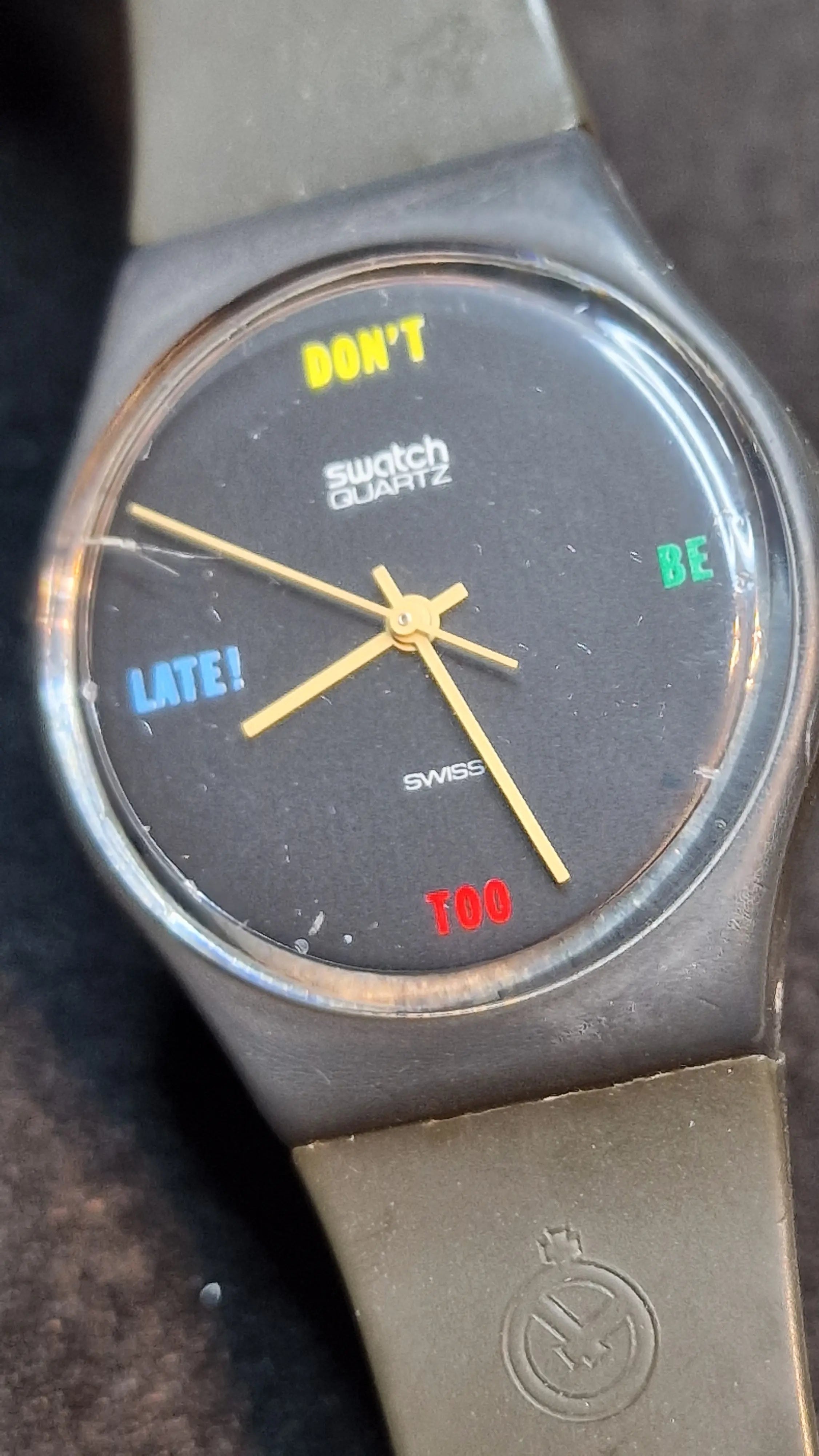 Swatch GA100 – “Don’t Be Too Late” (1984) – Vintage Classic 4