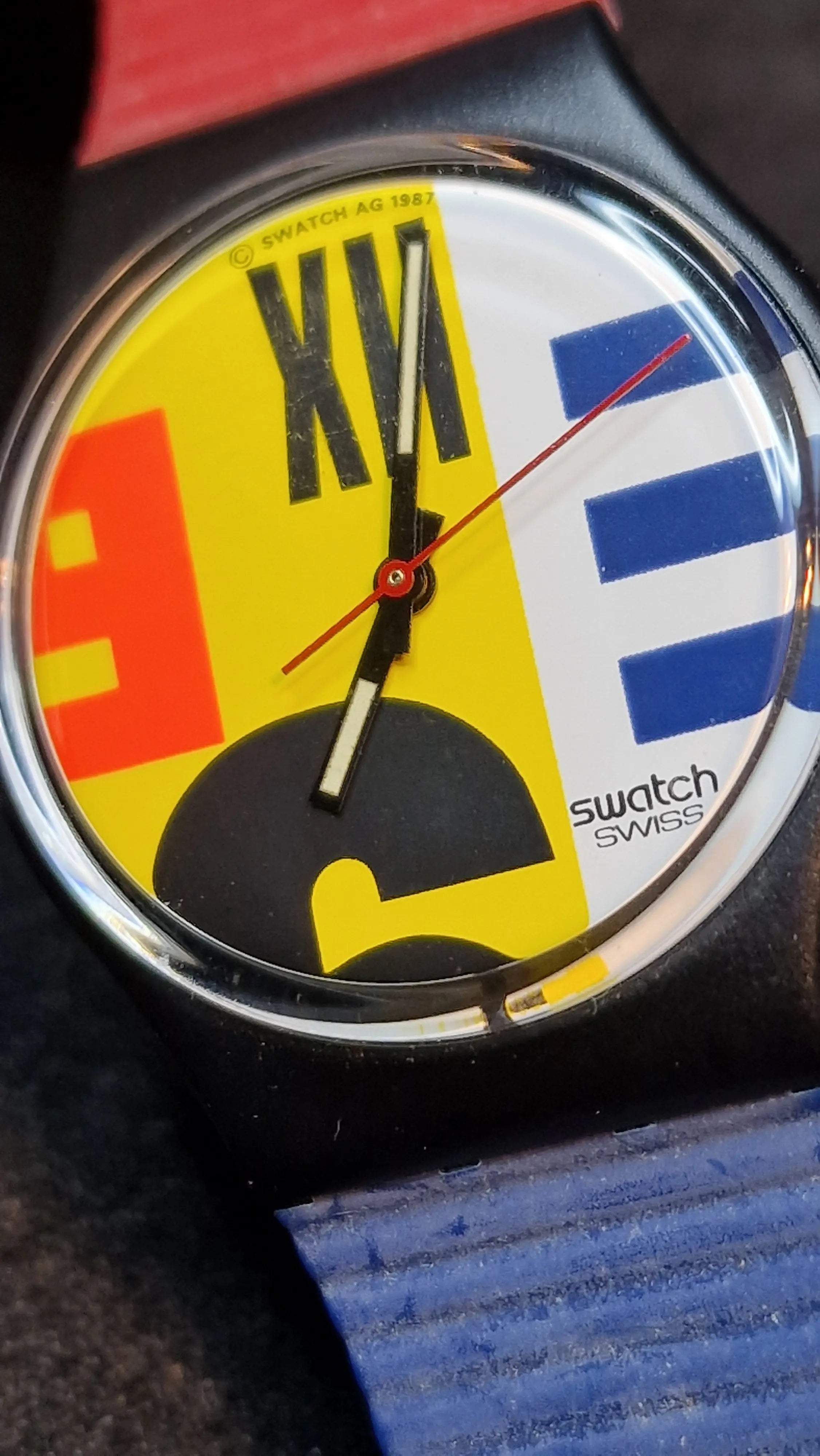 Swatch GB117 – “Nine to Six” (1987) 4